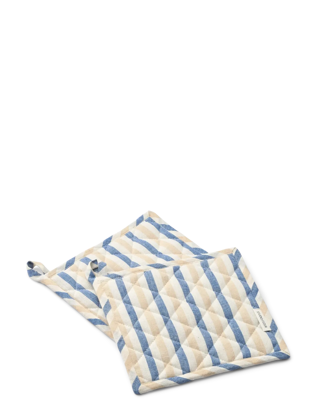 STUDIO FEDER ADA POT HOLDER 2-PACK - Textilien - SERENITY / blue