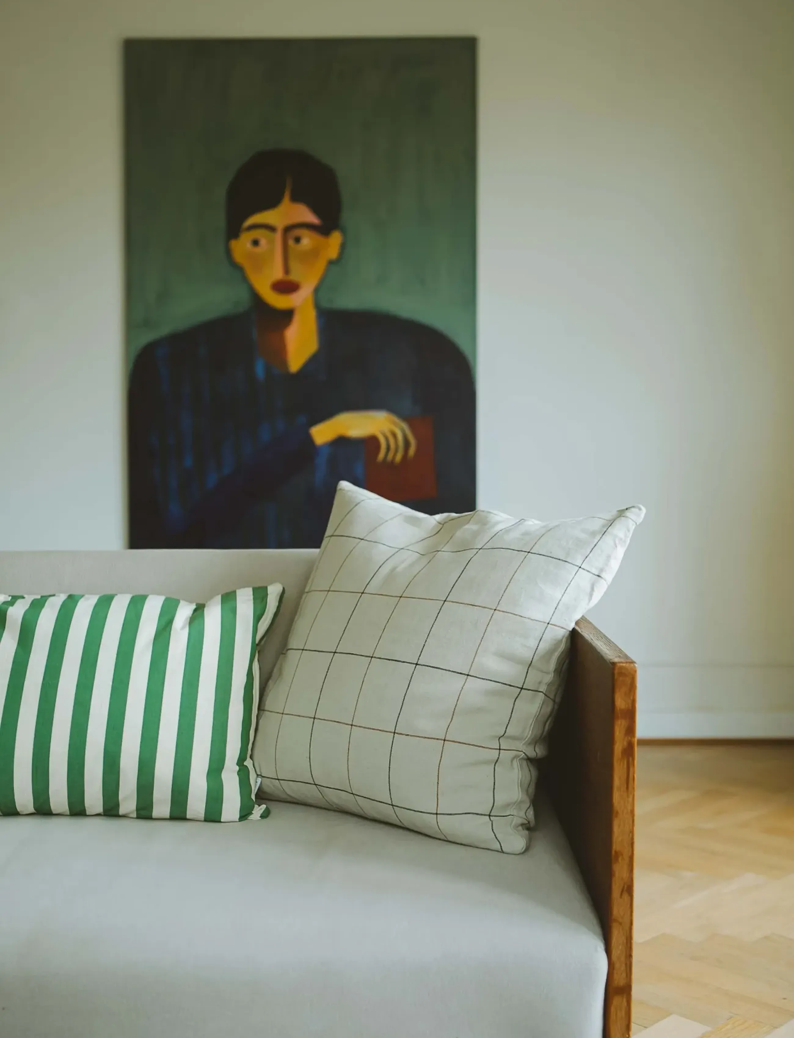 STUDIO FEDER Sienna Cushion, 50X 50 cm, Cushions & Blankets, Creme - Cushions, Homeware
