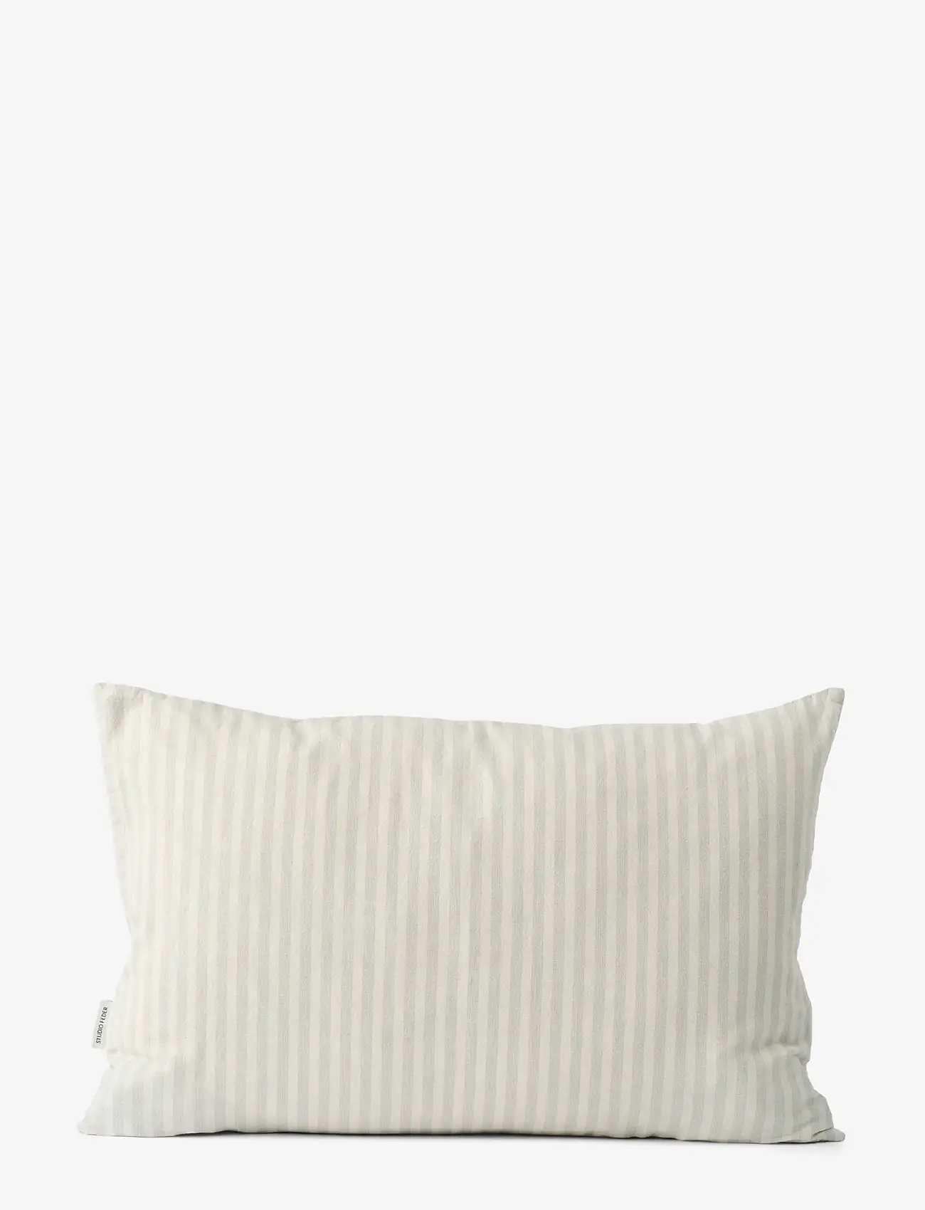 STUDIO FEDER - MADDIE CUSHION - pyntepuder - soft mint stripe - 0