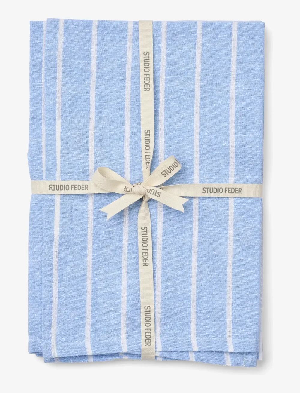 STUDIO FEDER - PENNY TEA TOWEL 2- PACK - COT/LIN - nach preis einkaufen - ciel - 1