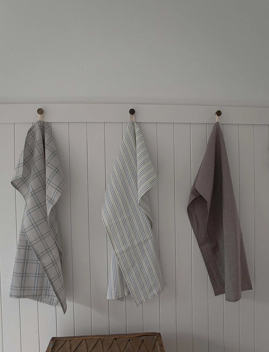 STUDIO FEDER - PENNY TEA TOWEL - 2- PACK - küchenhandtücher - naturelle - 0