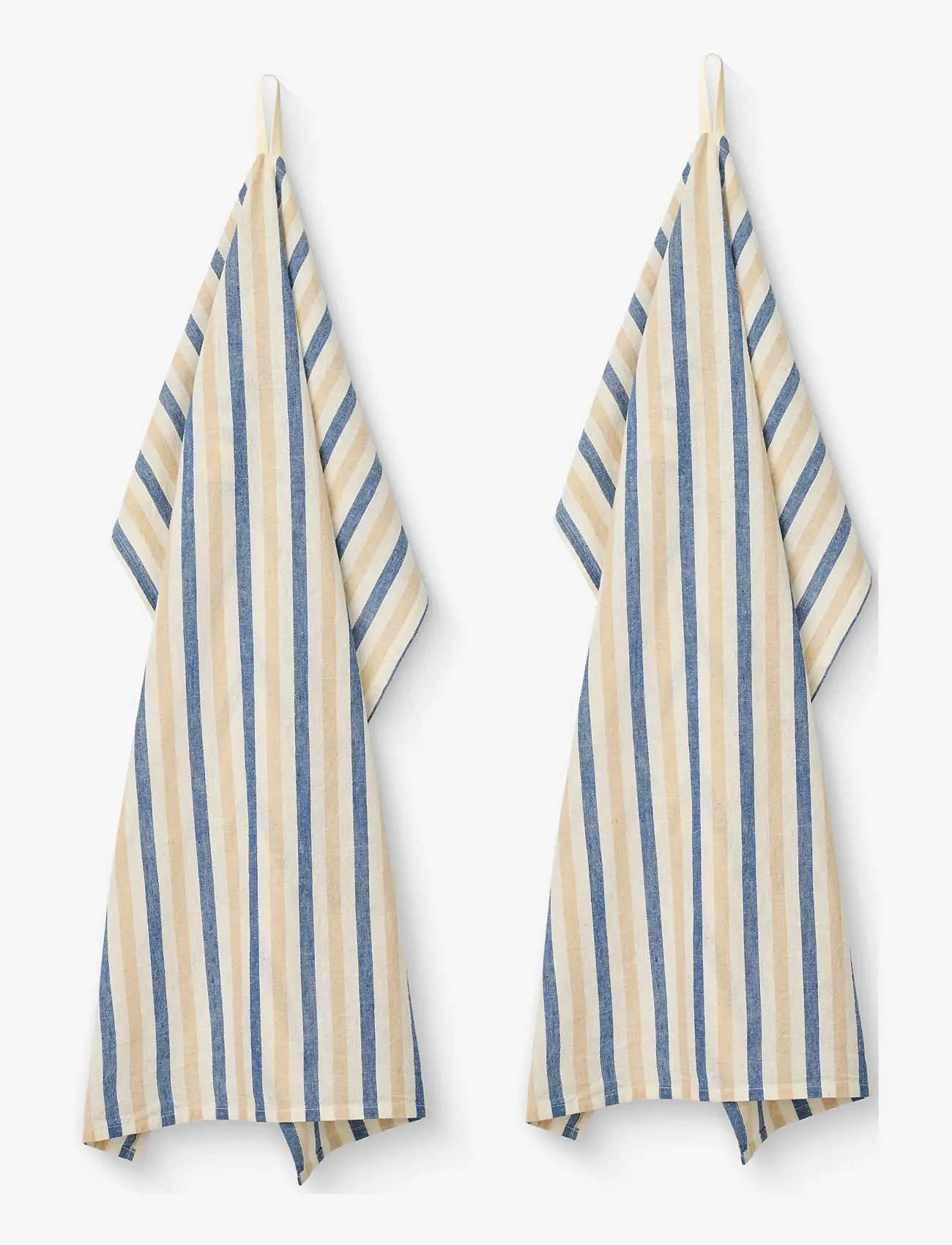 STUDIO FEDER - PENNY TEA TOWEL 2- PACK - COT/LIN - karklude & opvaskebørster - serenity - 0