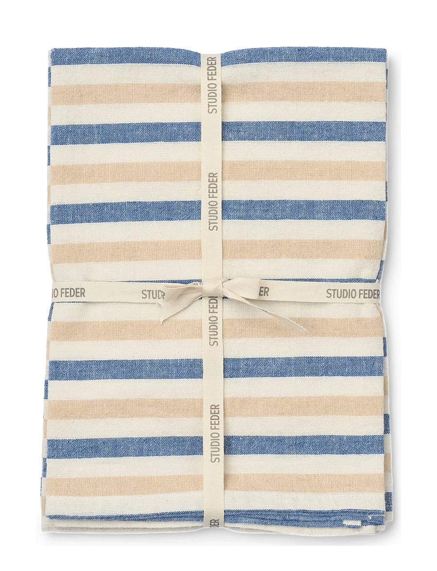 STUDIO FEDER - PENNY TEA TOWEL 2- PACK - COT/LIN - viskestykker - serenity - 1