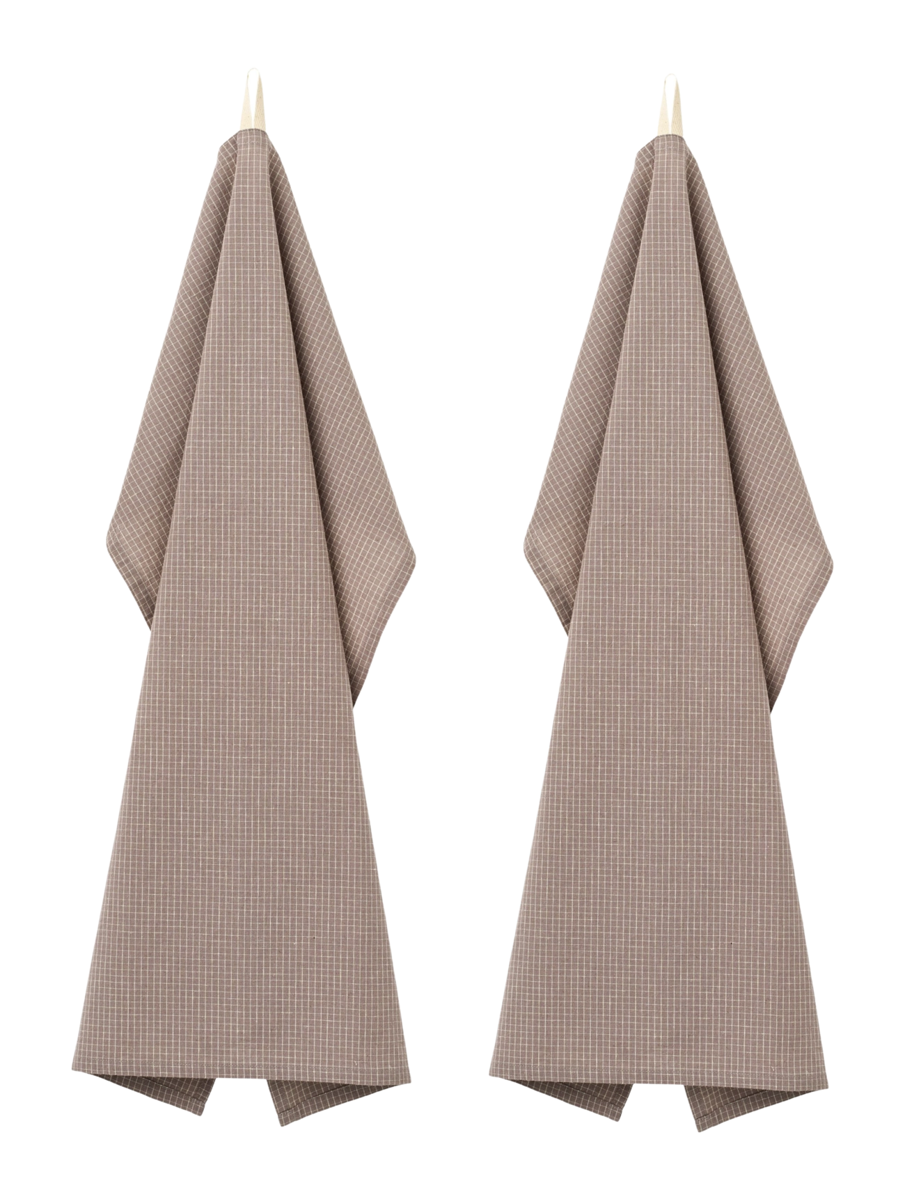 STUDIO FEDER PENNY TEA TOWEL - 2- PACK - Studio Feder - SMOG CHECK / beige