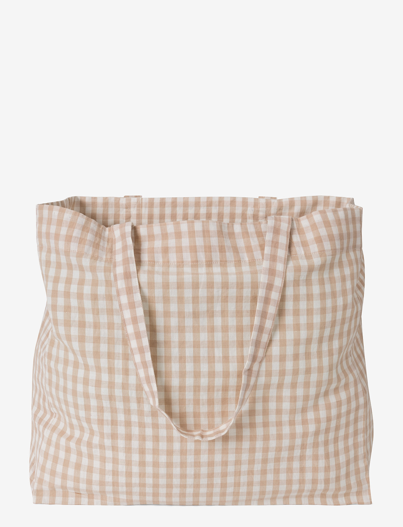 STUDIO FEDER - HANNA TOTE BAG - totes - gingham blush - 1