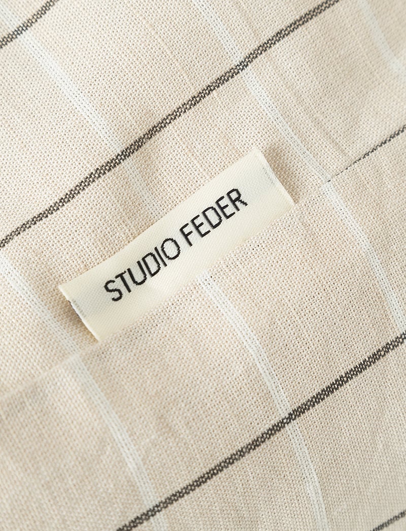 STUDIO FEDER - HANNA SHOPPER - tote bags - winter white check - 2