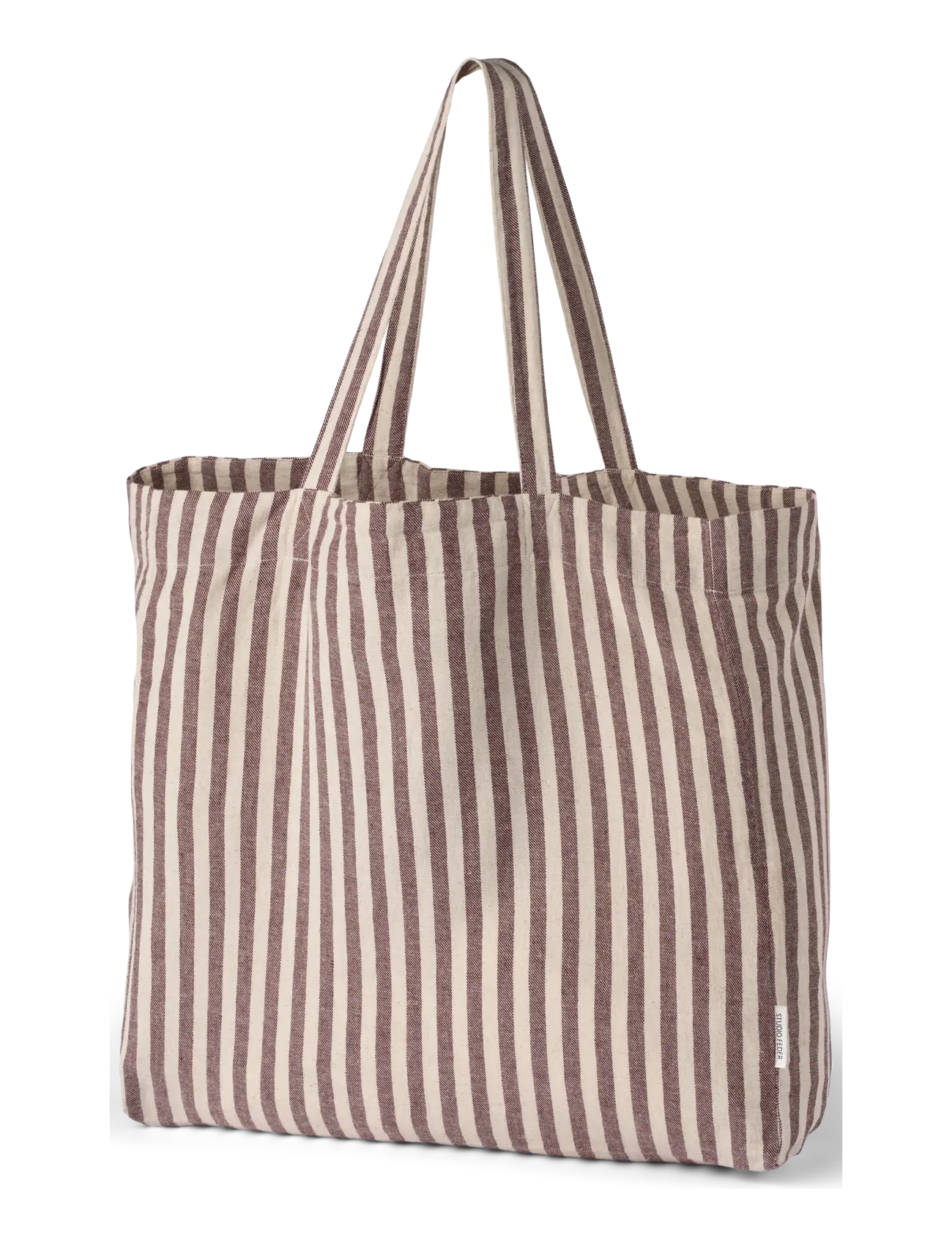 STUDIO FEDER Hanna Shopper - Cot/Lin Burgundy - 40X45CM - Damen