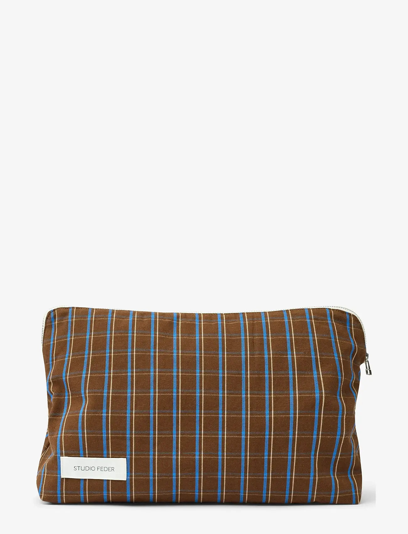 STUDIO FEDER - CELIA TOILETRY BAG - COTTON - sminkväskor - chestnut - 0
