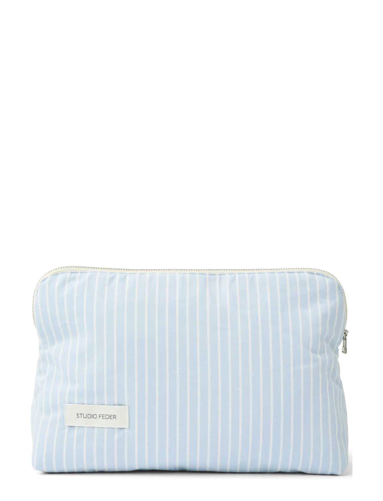 STUDIO FEDER CELIA TOILETRY BAG - Toilettasker - MATTRESS STRIPE / blue