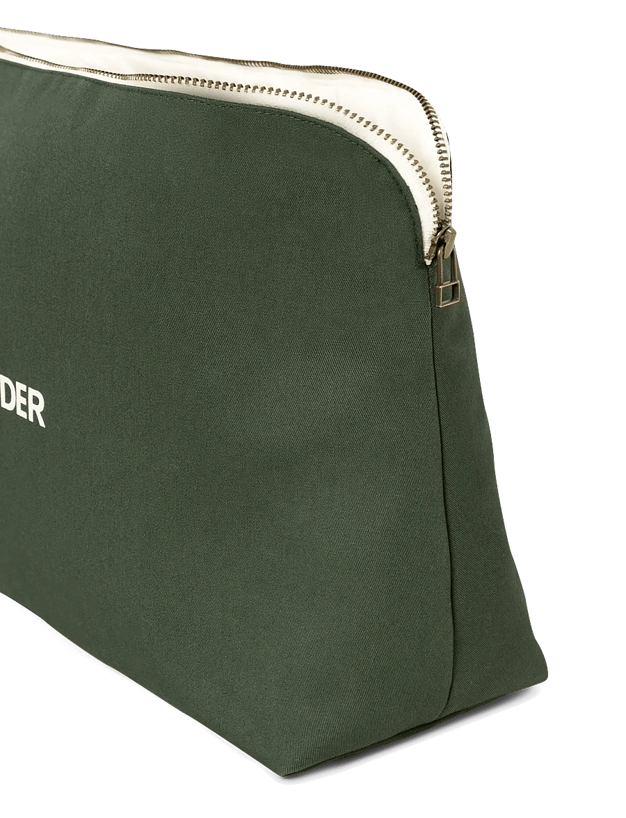 STUDIO FEDER - CELIA TOILETRY BAG - CANVAS - förvaringspåsar - pine - 1