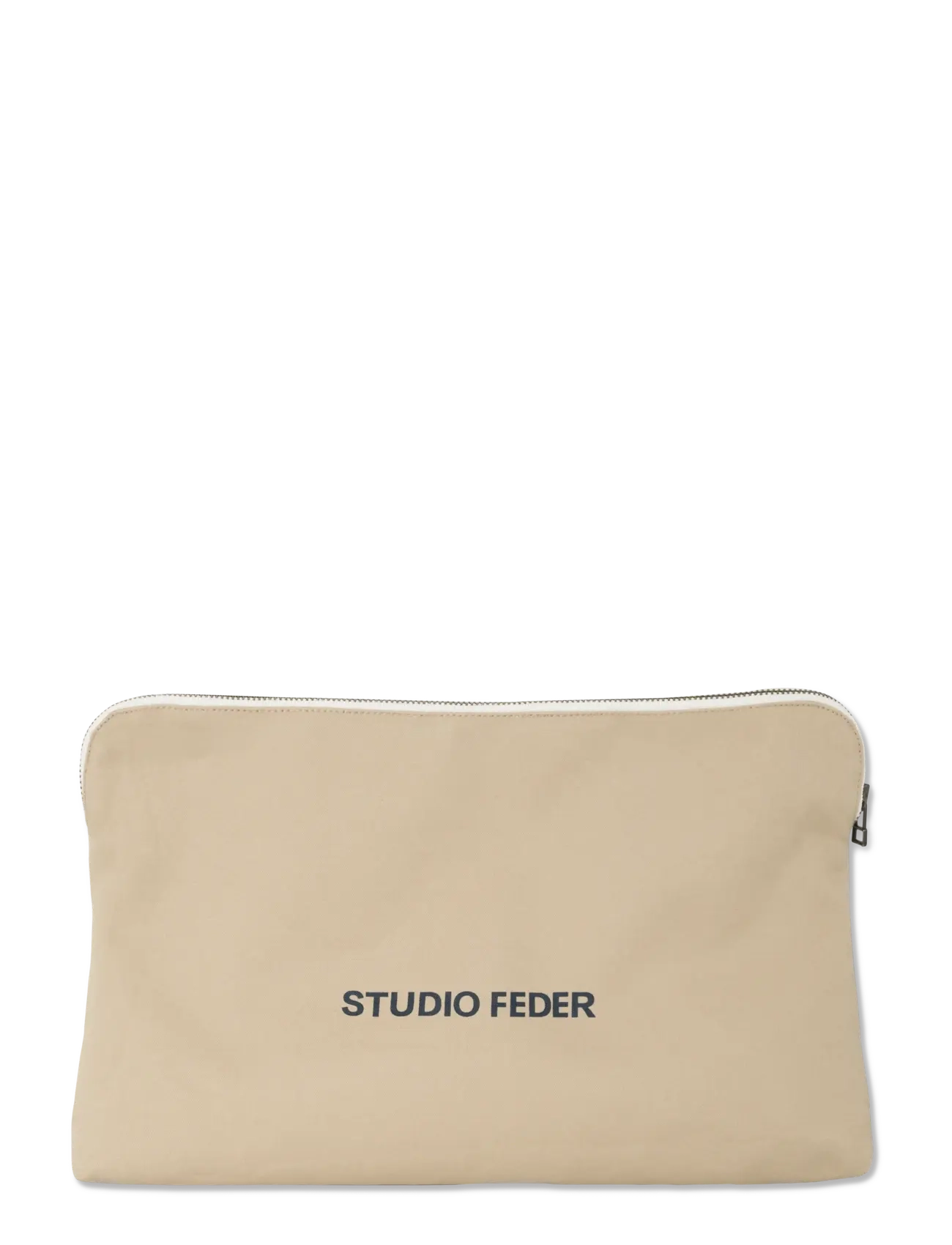 STUDIO FEDER CELIA TOILETRY BAG - CANVAS - STUDIO FEDER - SAND BEIGE / beige