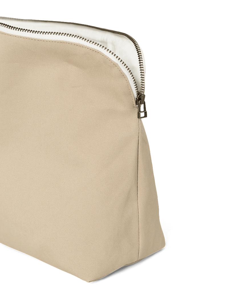 STUDIO FEDER - CELIA TOILETRY BAG - CANVAS - hoiukotid - sand beige - 1