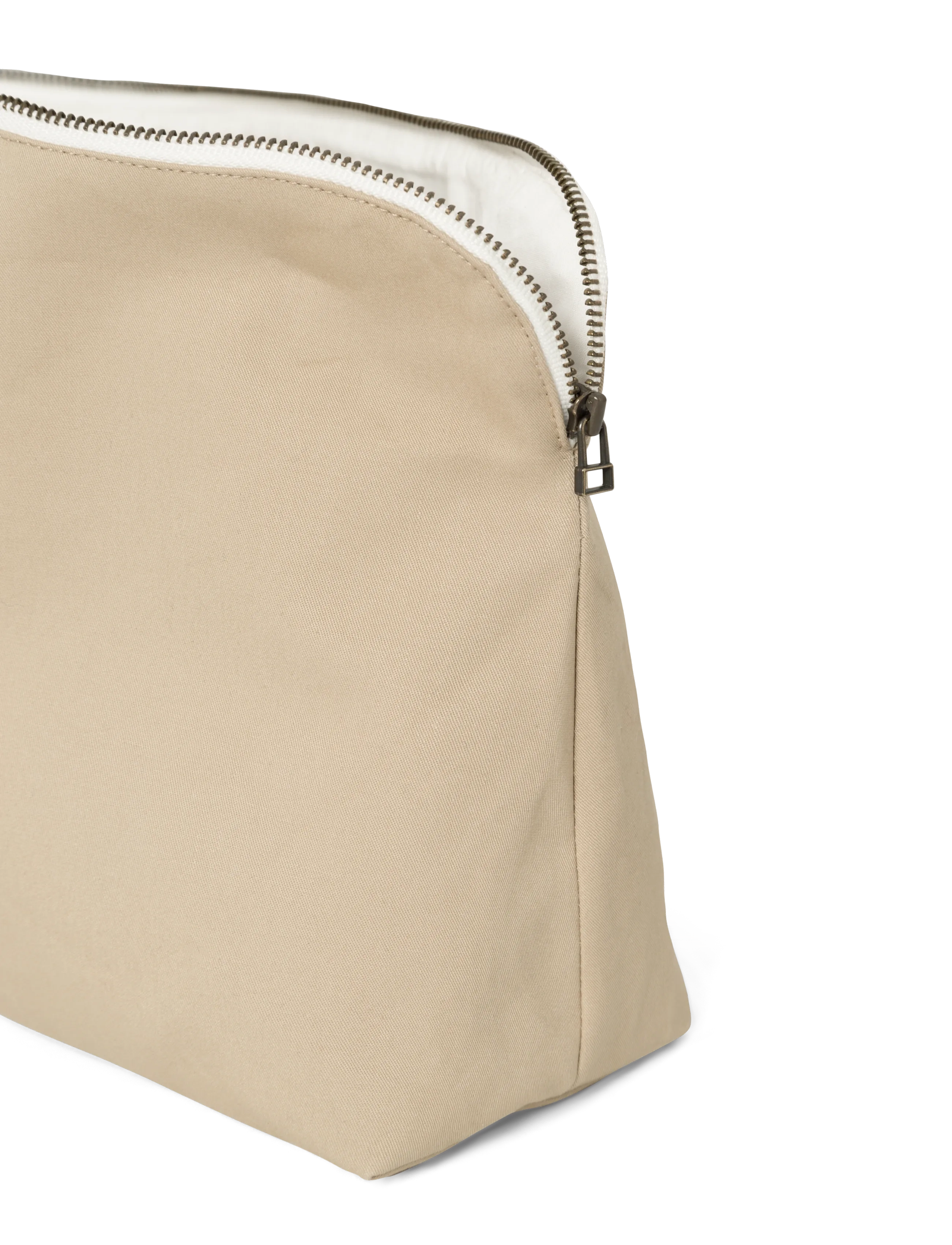 STUDIO FEDER - CELIA TOILETRY BAG - CANVAS - laveste priser - sand beige - 1
