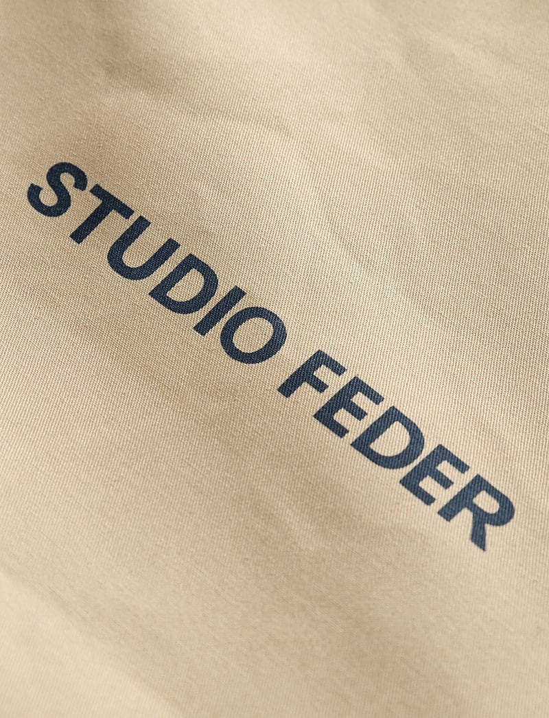 STUDIO FEDER - CELIA TOILETRY BAG - CANVAS - hoiukotid - sand beige - 2