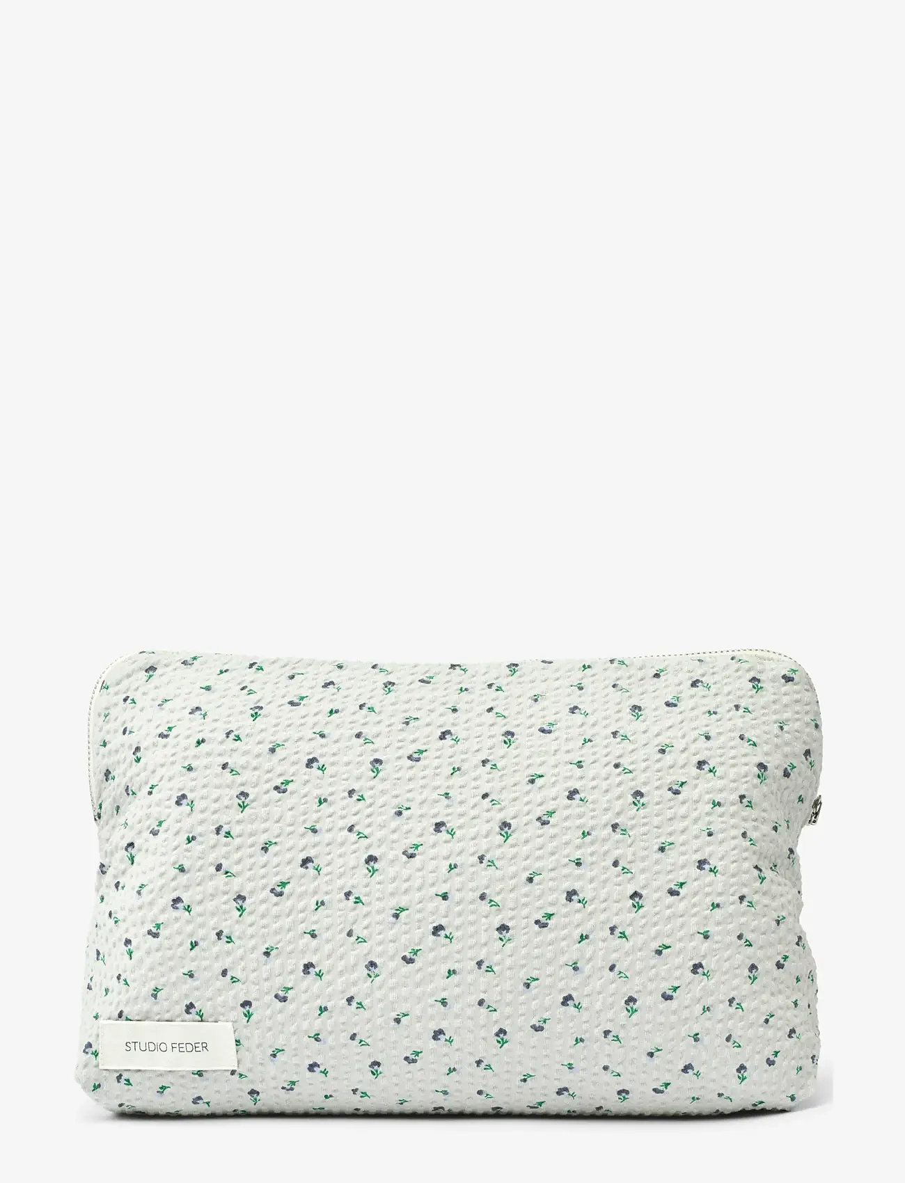STUDIO FEDER - CELIA TOILETRY BAG - SEERSUCKER - opbevaringstasker - cloudy day - 0