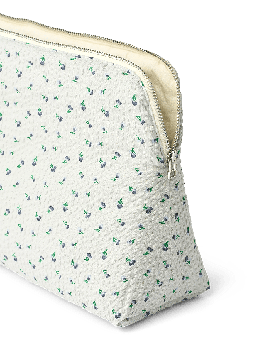 STUDIO FEDER - CELIA TOILETRY BAG - SEERSUCKER - förvaringspåsar - cloudy day - 1
