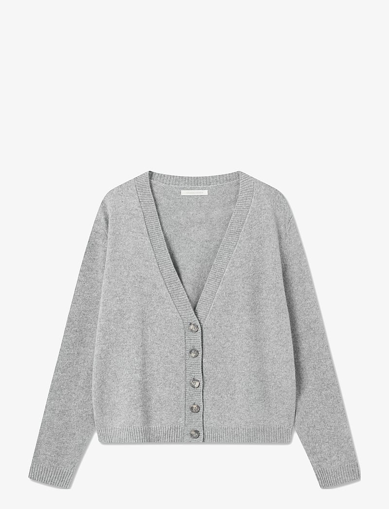 STUDIO FEDER - NOEL CARDIGAN - GREY - cardigans - grey - 1