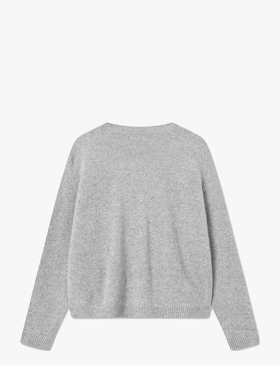 STUDIO FEDER - NOEL CARDIGAN - GREY - strickjacken - grey - 2