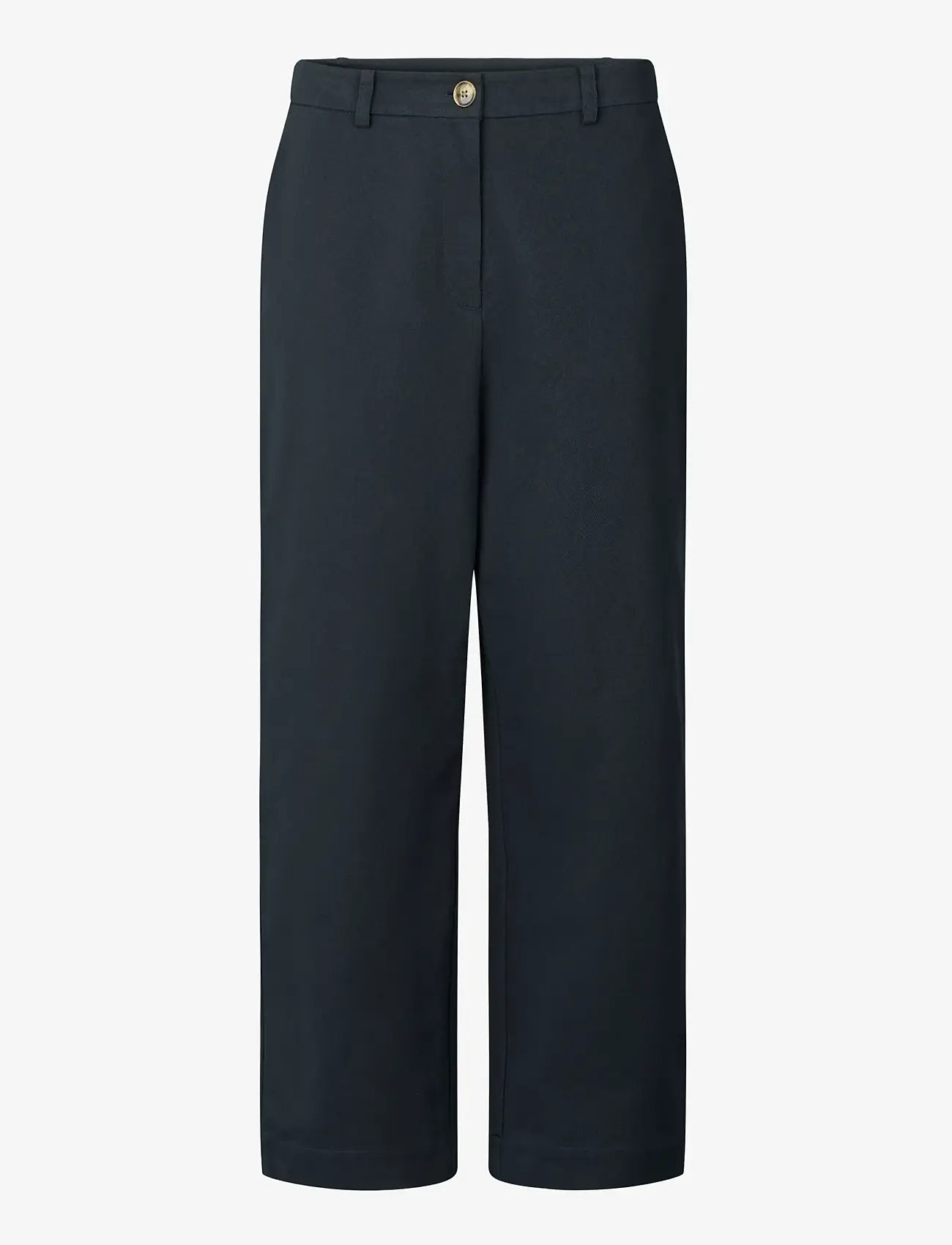 STUDIO FEDER - OLINE PANTS - COTTON - chinos - black - 0