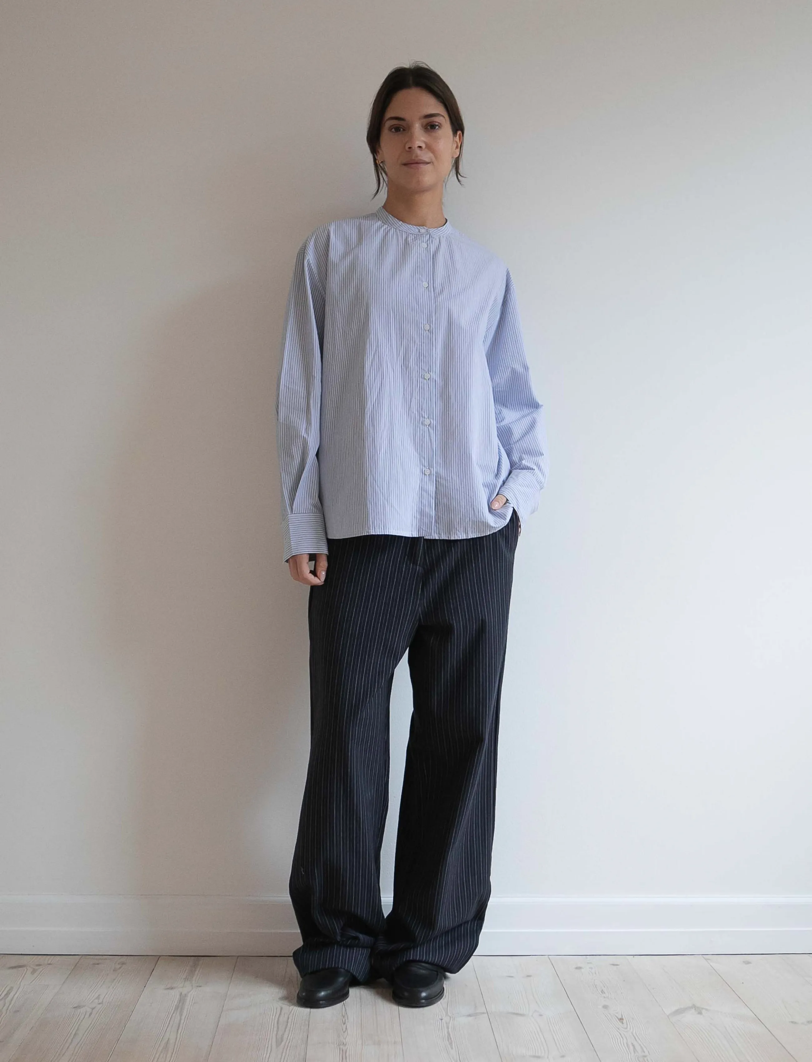 STUDIO FEDER OLINE PANTS - Neuheiten - CLASSIC PIN / grey