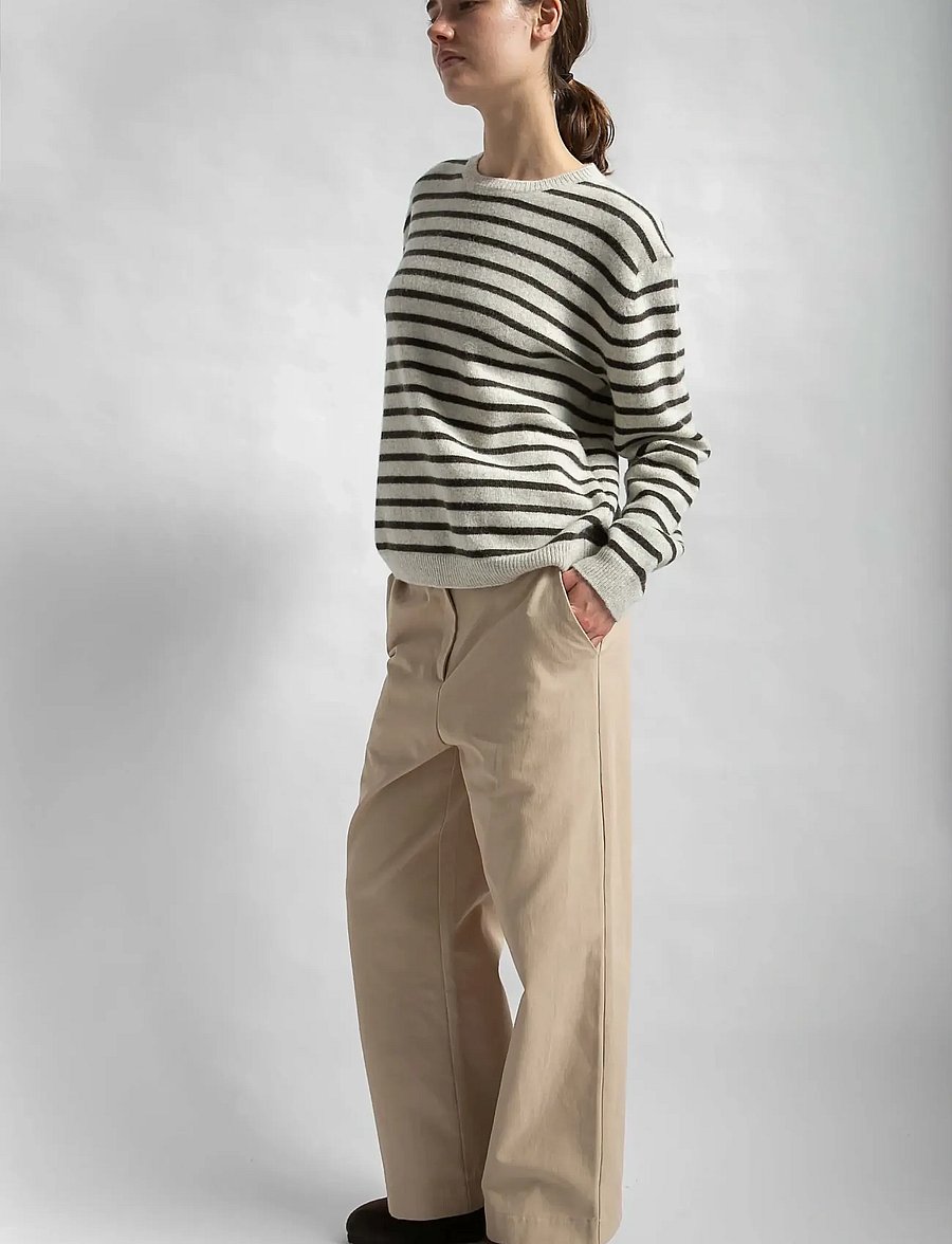 STUDIO FEDER - OLINE PANTS - chino püksid - sand beige - 4
