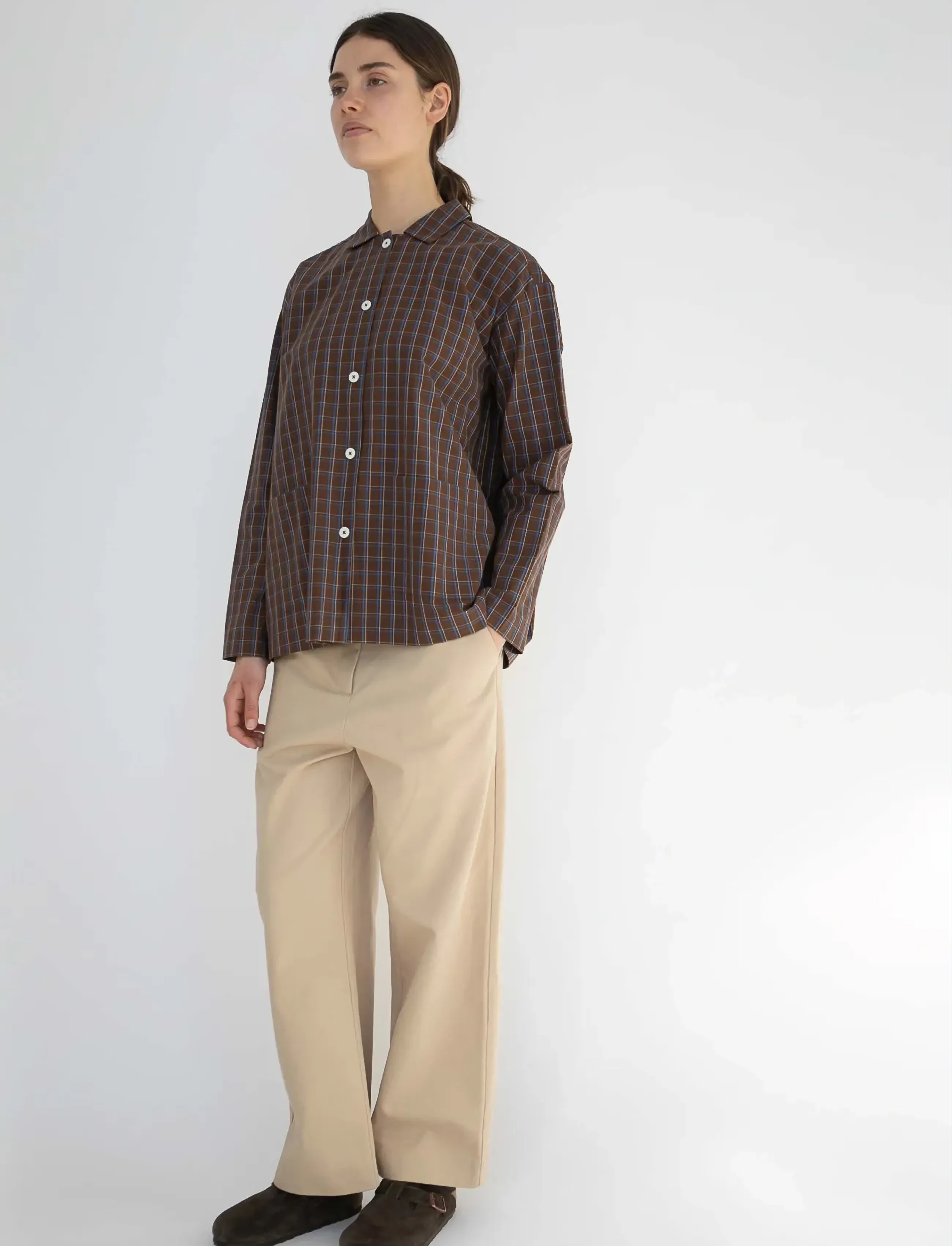 STUDIO FEDER - OLINE PANTS - chino püksid - sand beige - 5