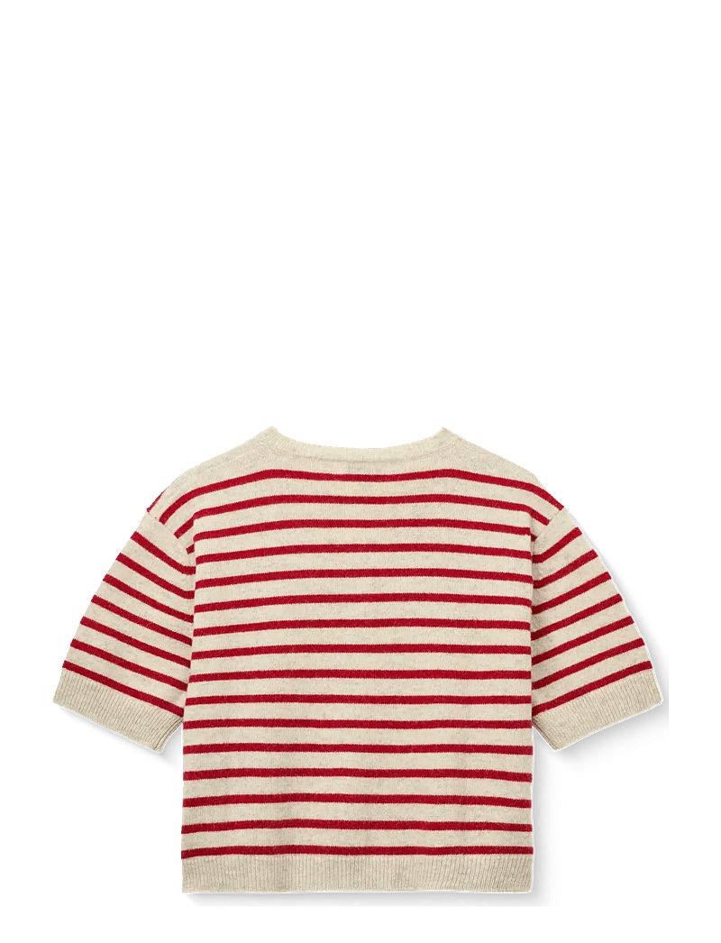 STUDIO FEDER - SIGNE CARDIGAN - cardigans - red creme - 2