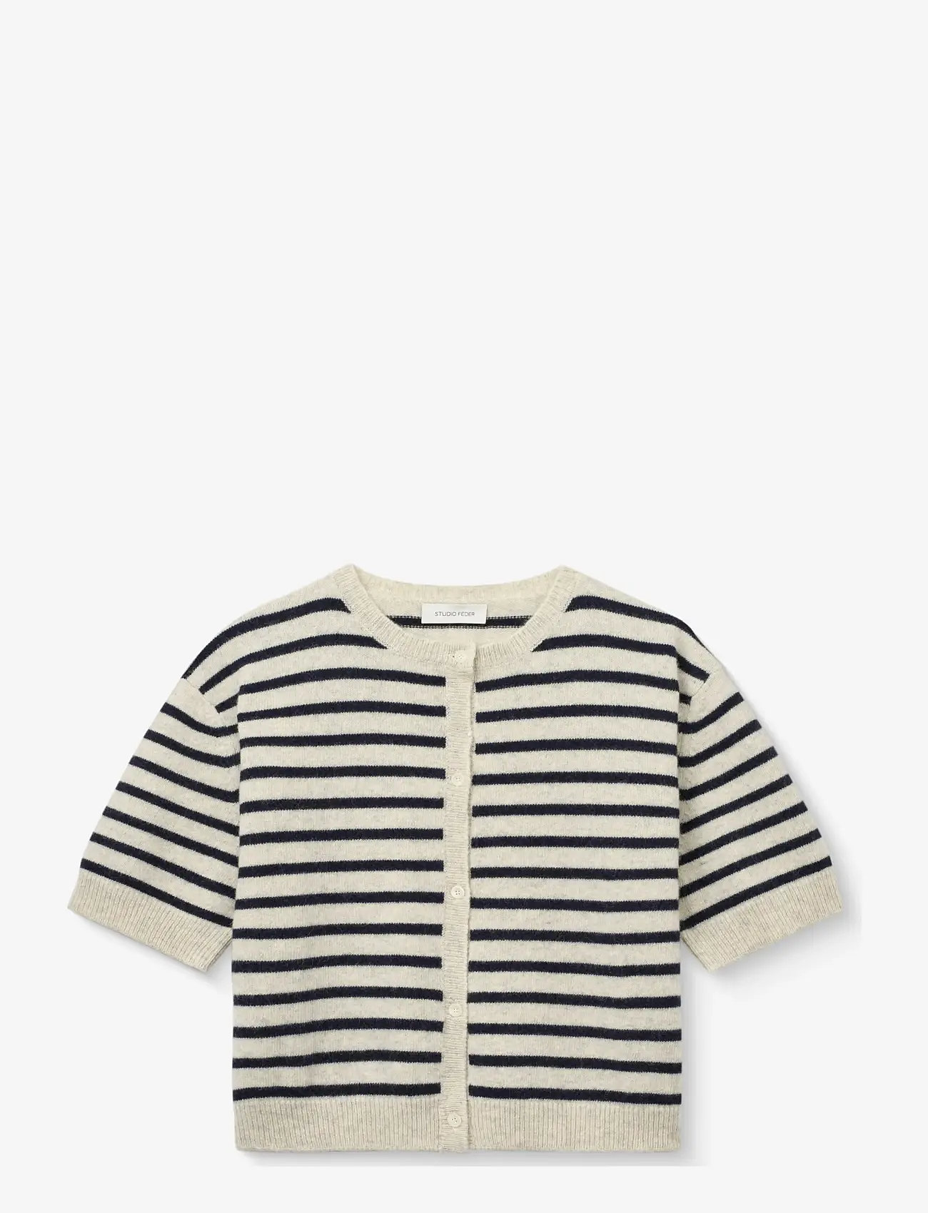 STUDIO FEDER - SIGNE CARDIGAN - cardigans - sailor creme - 1