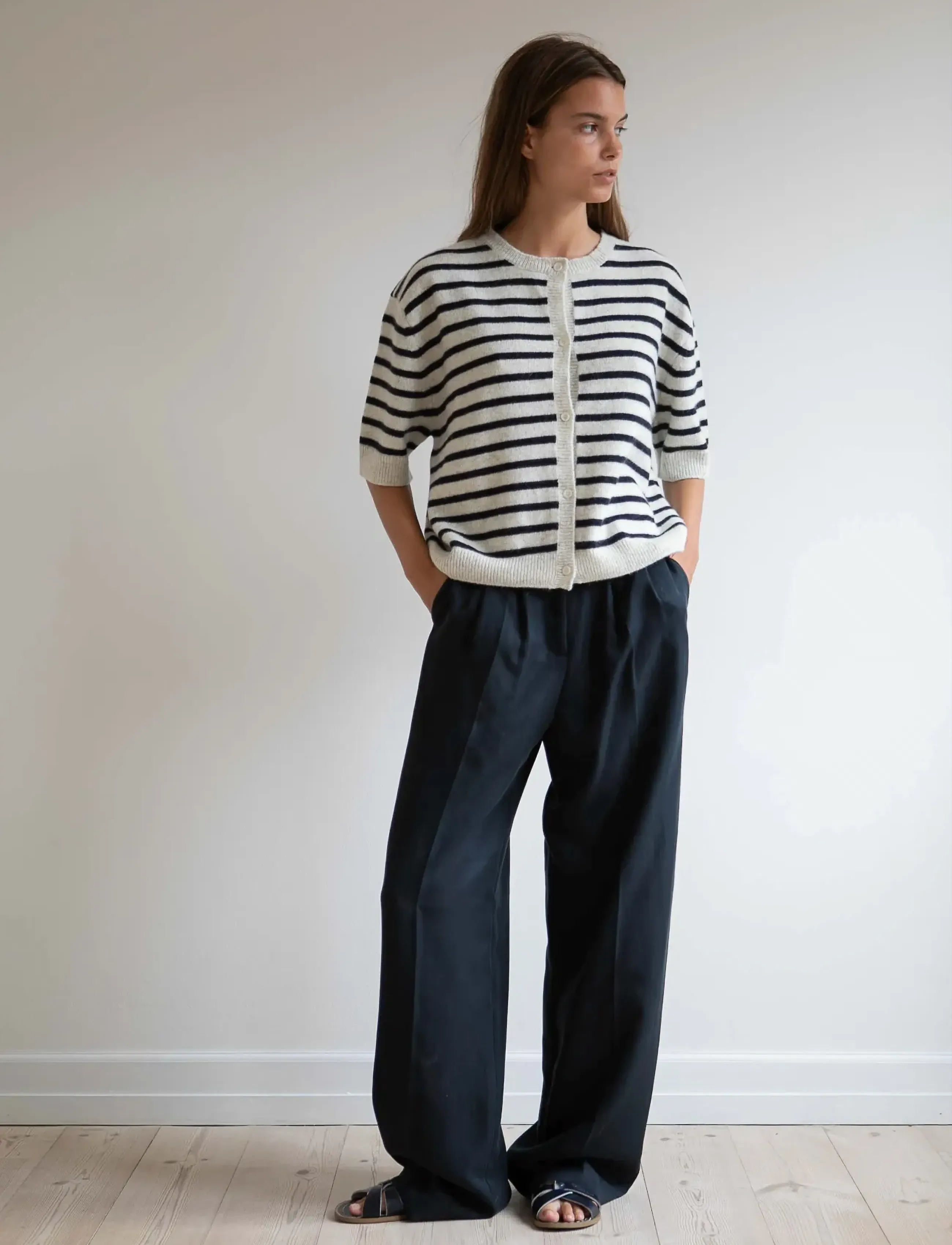 STUDIO FEDER Signe Cardigan, XS, Multi/patterned, Strik > Cardigans, Dame