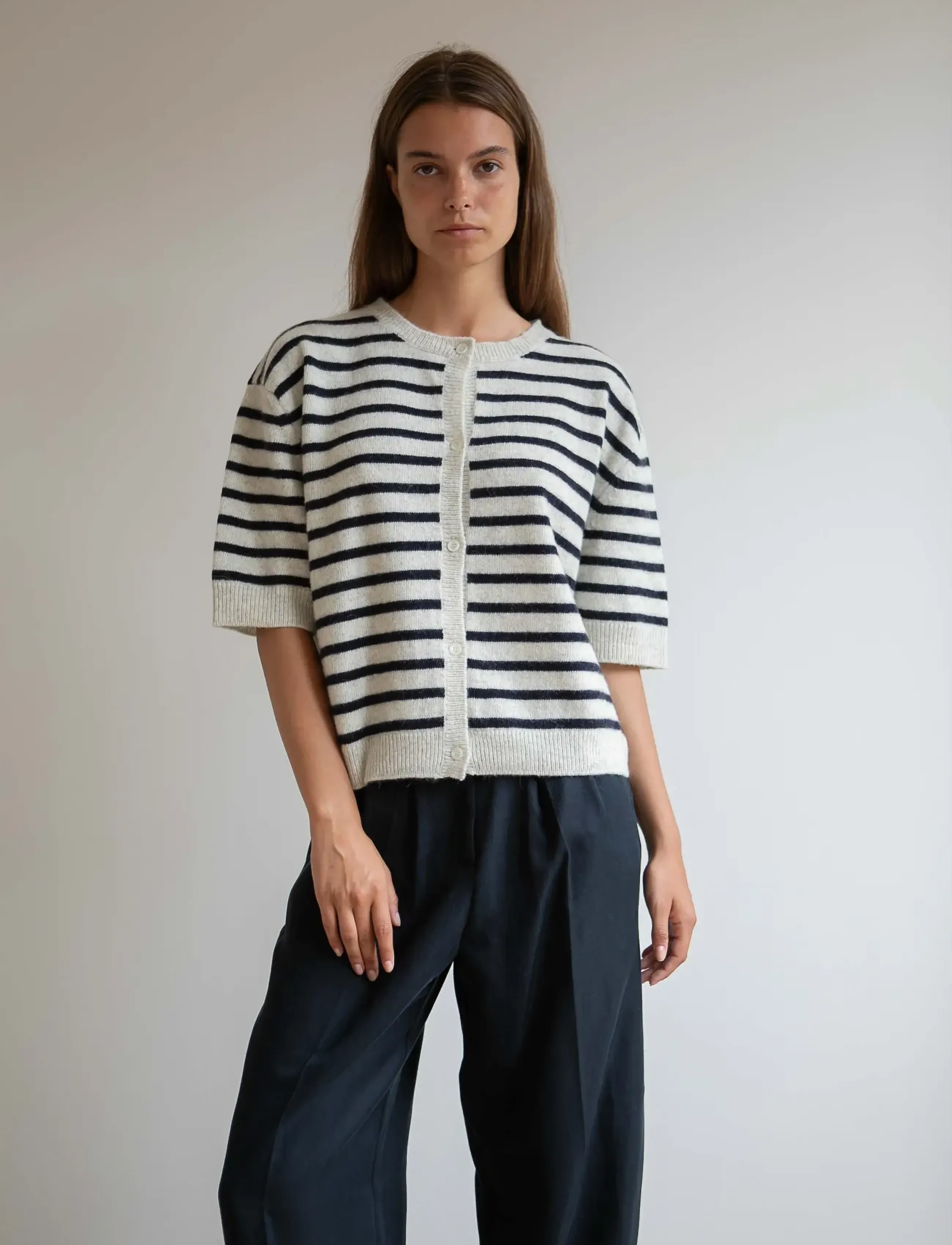 STUDIO FEDER - SIGNE CARDIGAN - strickjacken - sailor creme - 3
