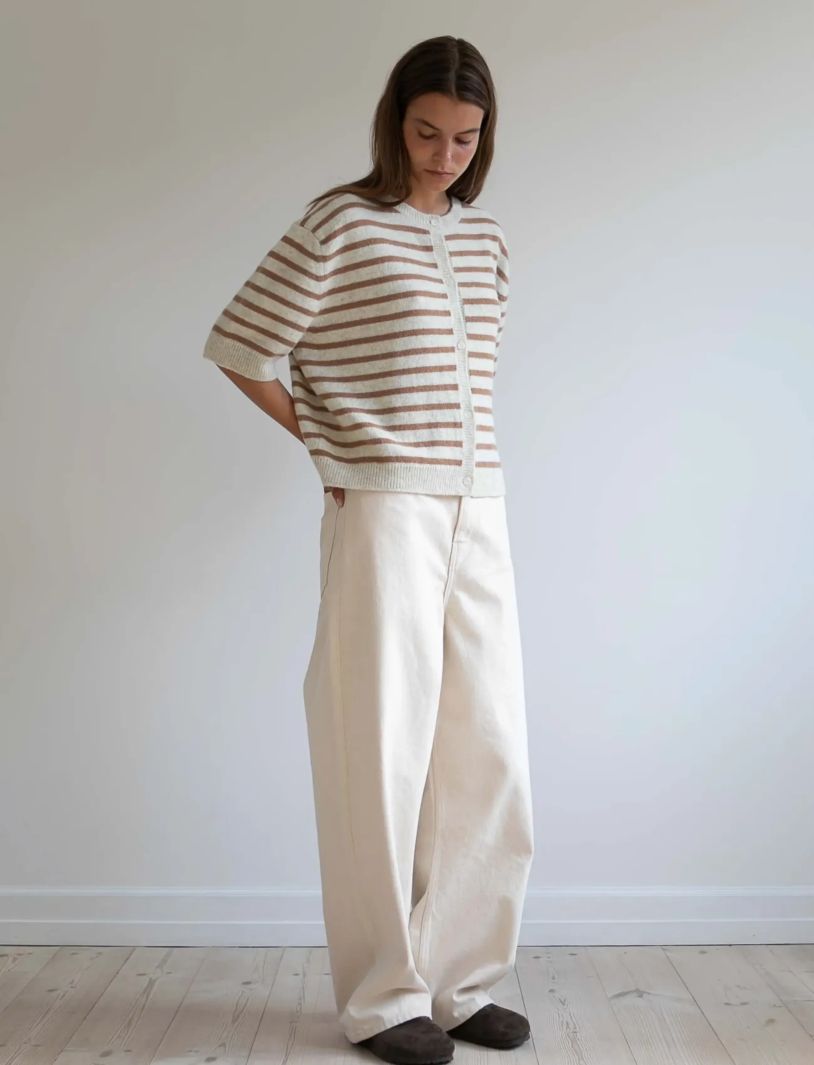 STUDIO FEDER - SIGNE CARDIGAN - strickjacken - toffee creme - 3