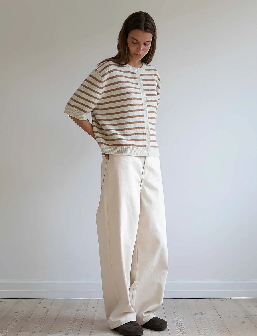 STUDIO FEDER - SIGNE CARDIGAN - strickjacken - toffee creme - 3