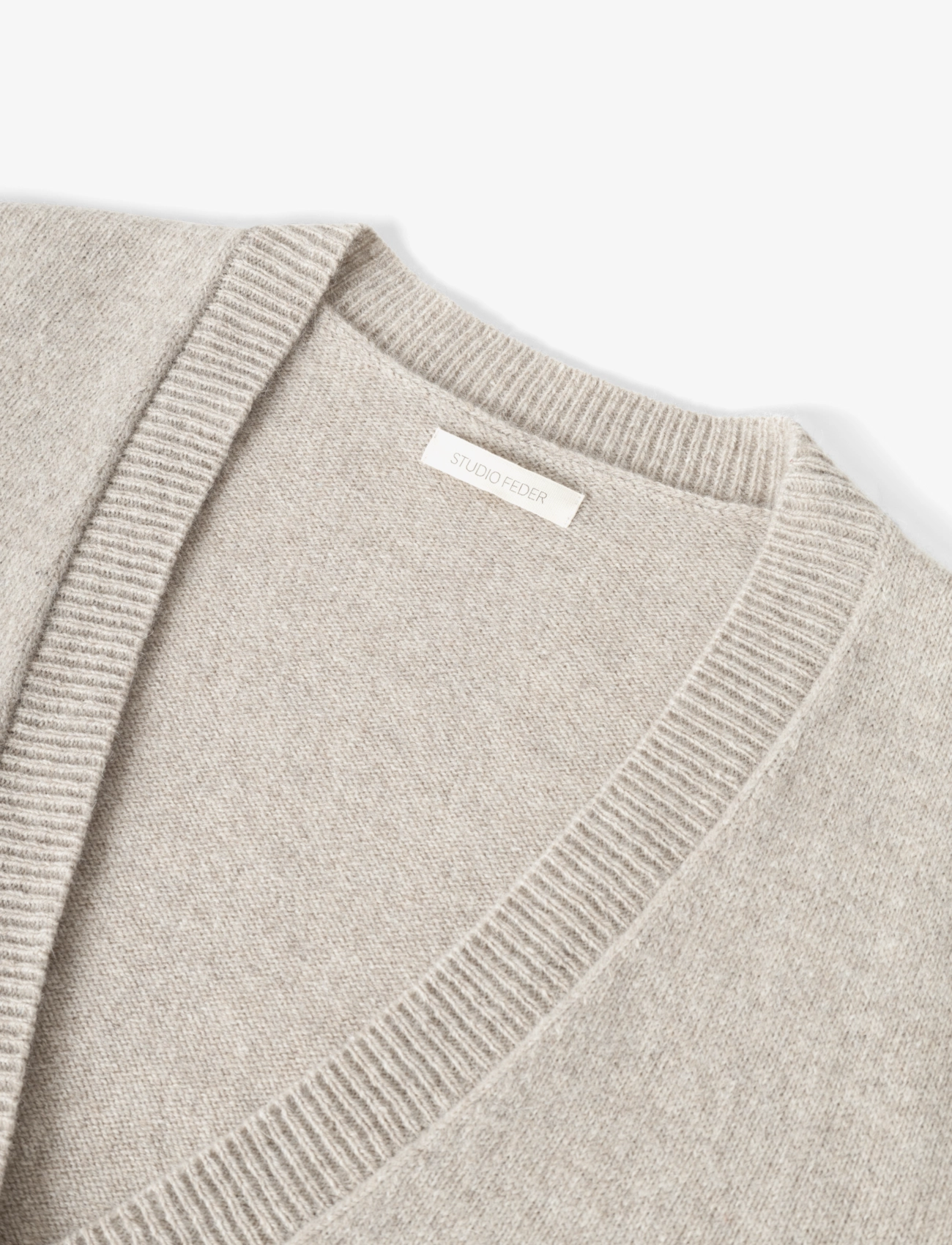 STUDIO FEDER - NOEL CARDIGAN - BIRCH - cardigans - birch - 3