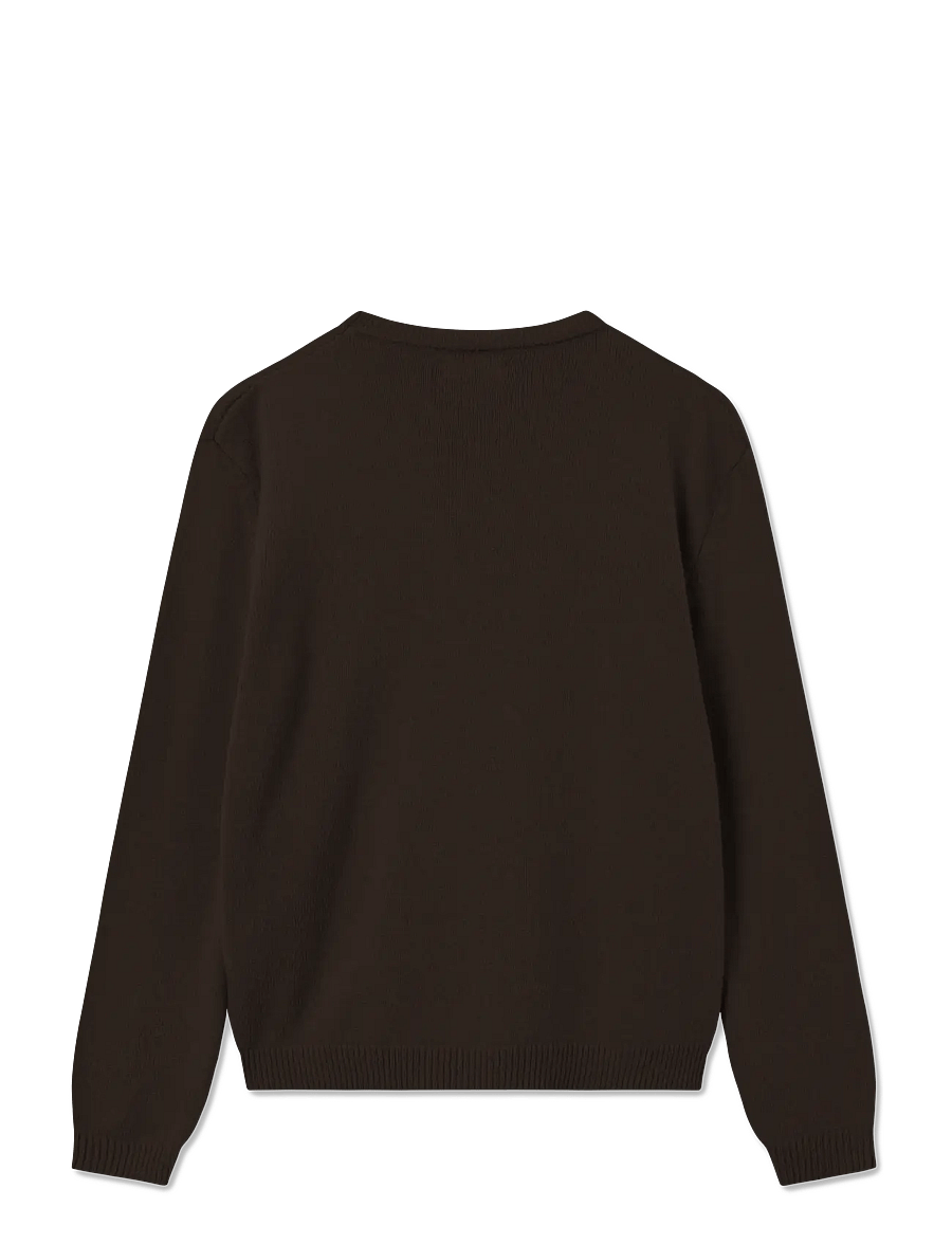 STUDIO FEDER - CHARLIE KNIT - sviitrid - bark melange - 2