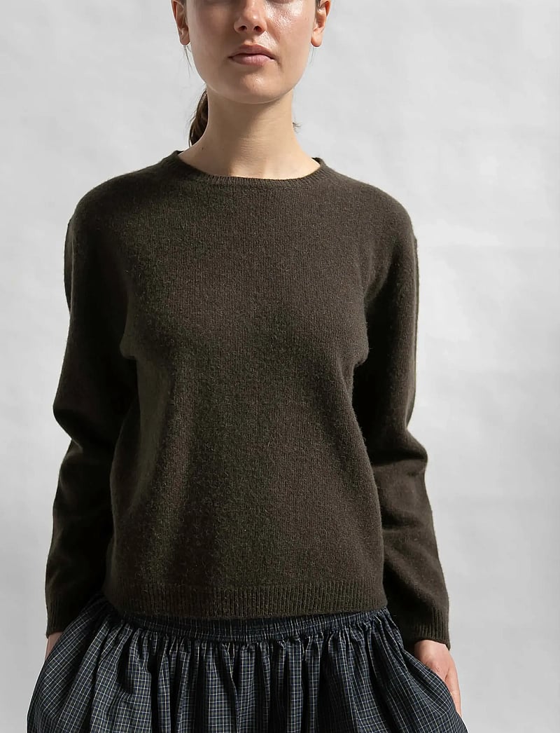 STUDIO FEDER - CHARLIE KNIT - pullover - bark melange - 0