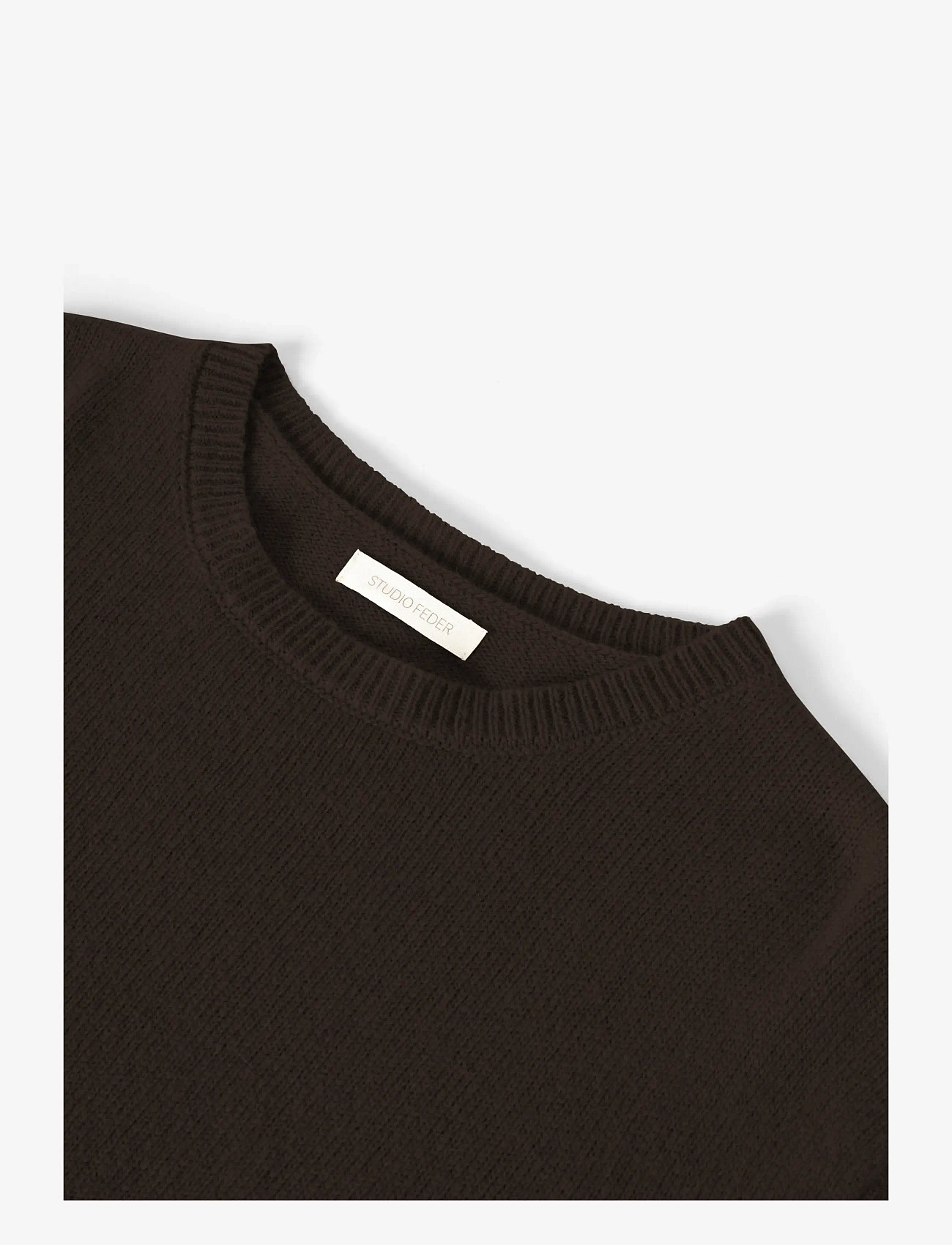 STUDIO FEDER - CHARLIE KNIT - pullover - bark melange - 3