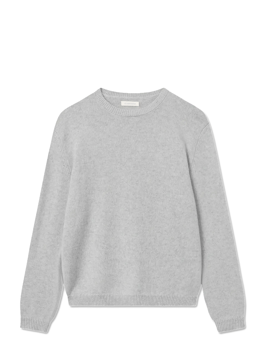 STUDIO FEDER - CHARLIE KNIT - pullover - light grey melange - 1