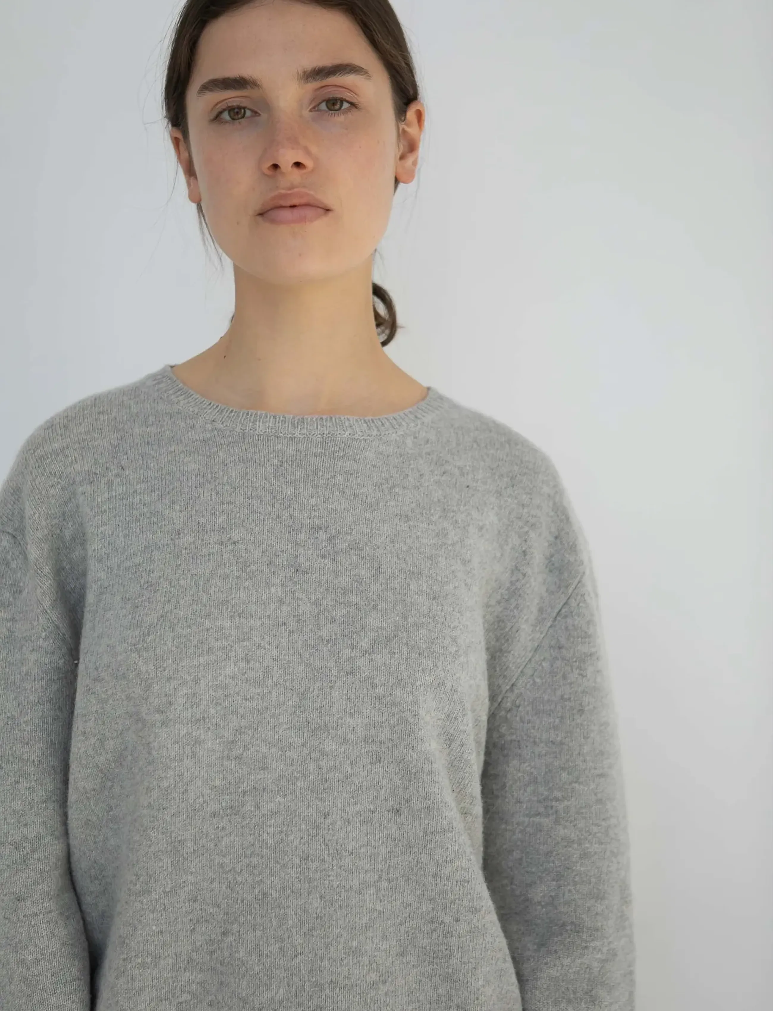 STUDIO FEDER - CHARLIE KNIT - pullover - light grey melange - 3