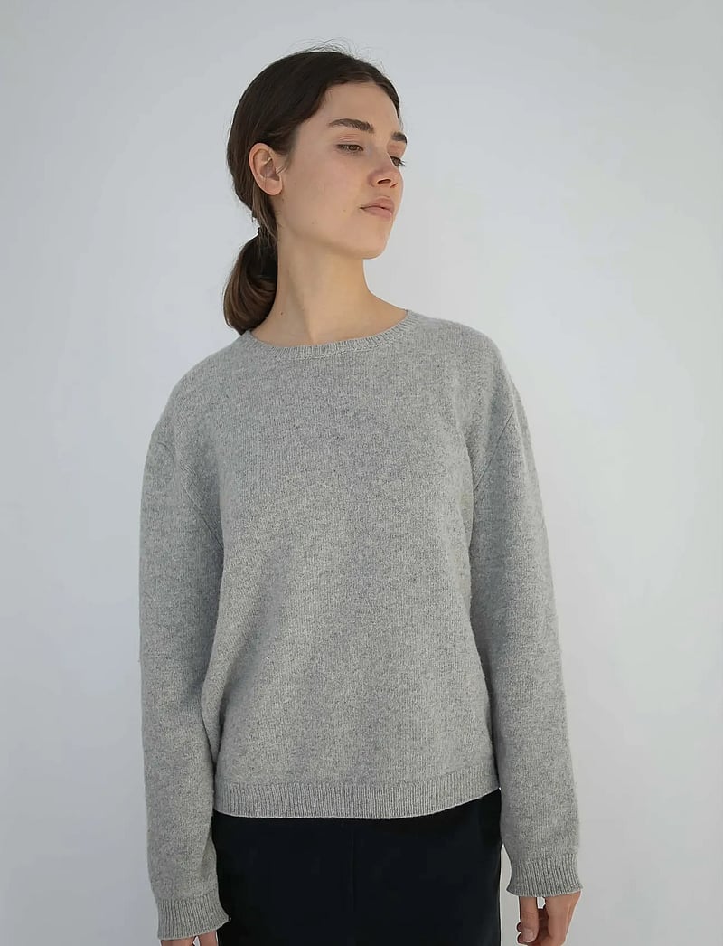 STUDIO FEDER - CHARLIE KNIT - pullover - light grey melange - 4