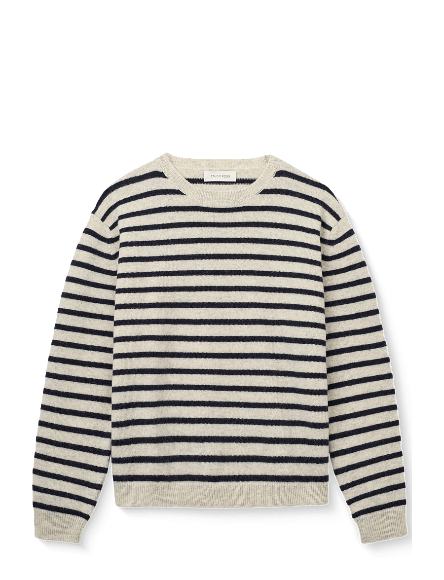 STUDIO FEDER - CHARLIE KNIT - pullover - sailor creme - 1