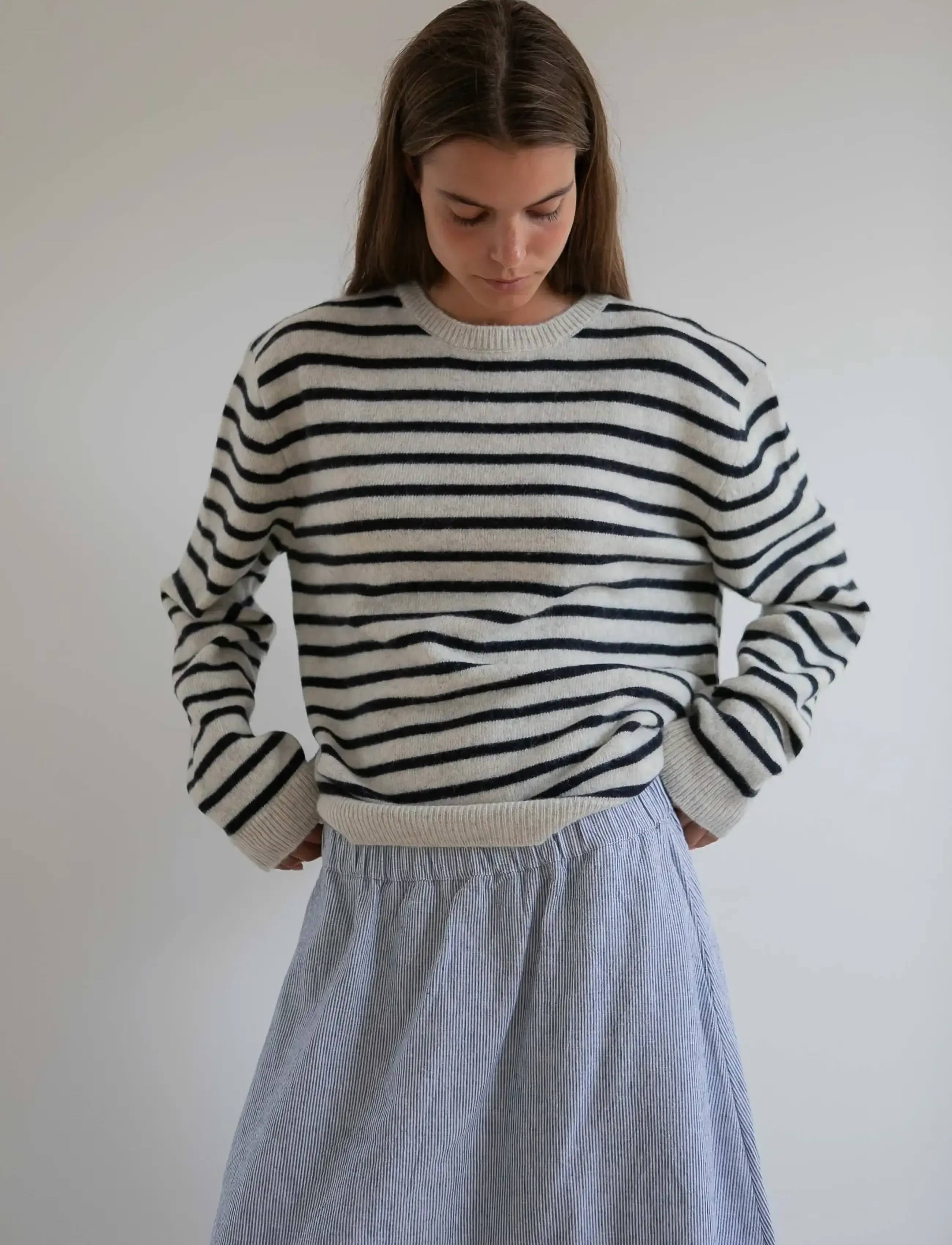 STUDIO FEDER - CHARLIE KNIT - pullover - sailor creme - 0