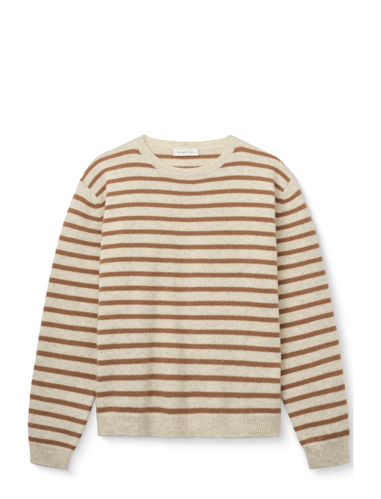 STUDIO FEDER CHARLIE KNIT - Strickmode - TOFFEE CREME / cream