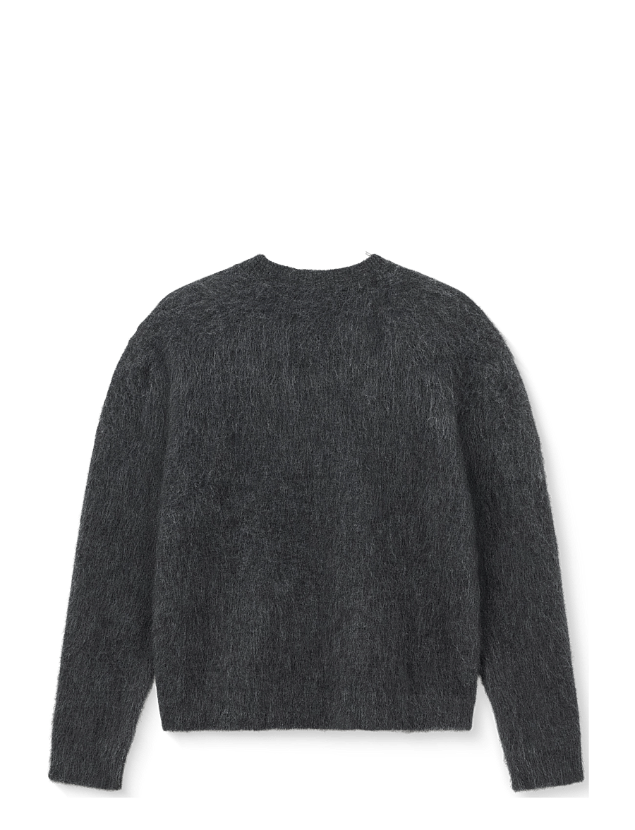 STUDIO FEDER - NINA HAIRY KNIT - pullover - charcoal melange - 2