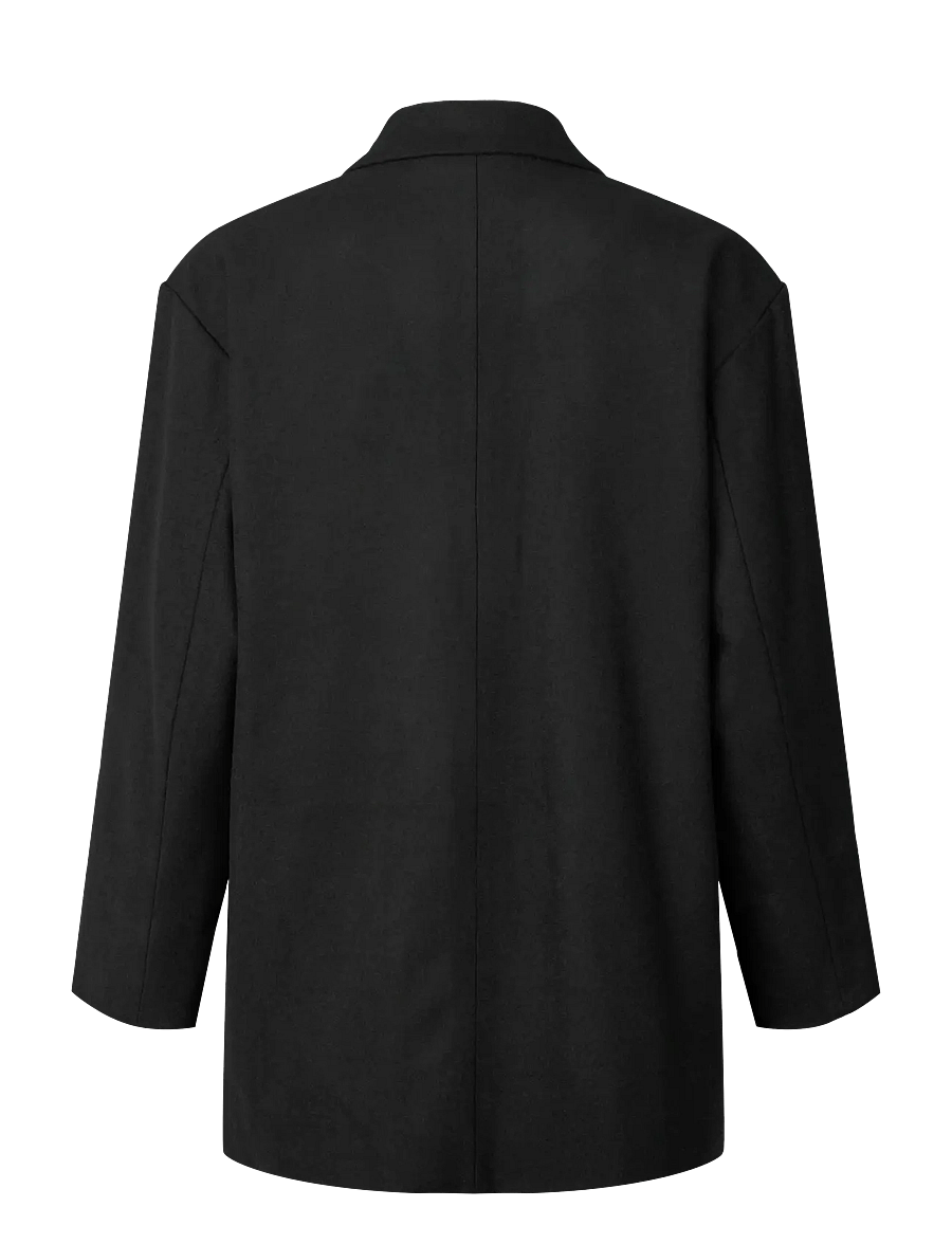 STUDIO FEDER - LUIS BLAZER - WOOL - marynarki z pojedynczym zapięciem - black - 1