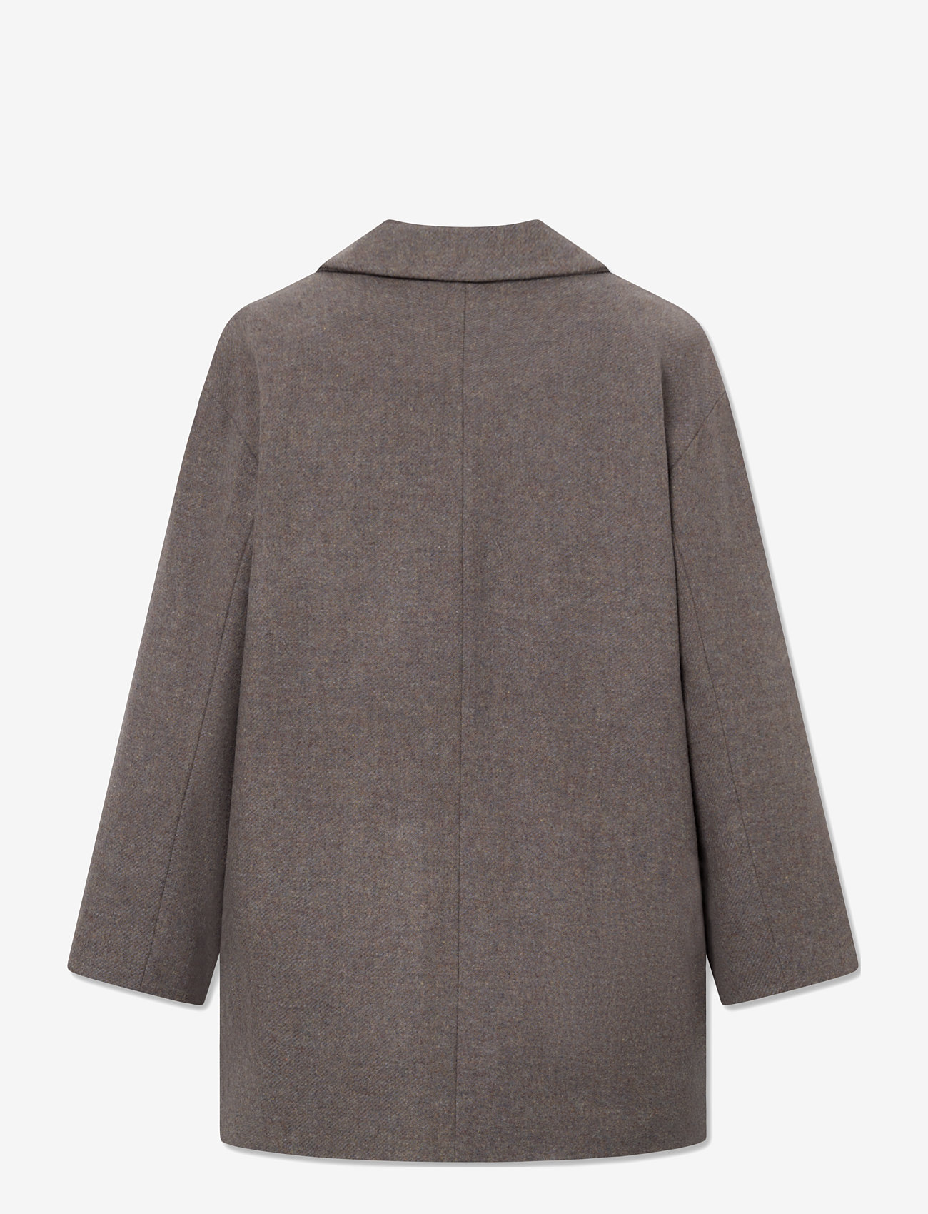 STUDIO FEDER - LUIS BLAZER - WOOL - Ühes joones nööpidega bleiserid - brown melange - 1