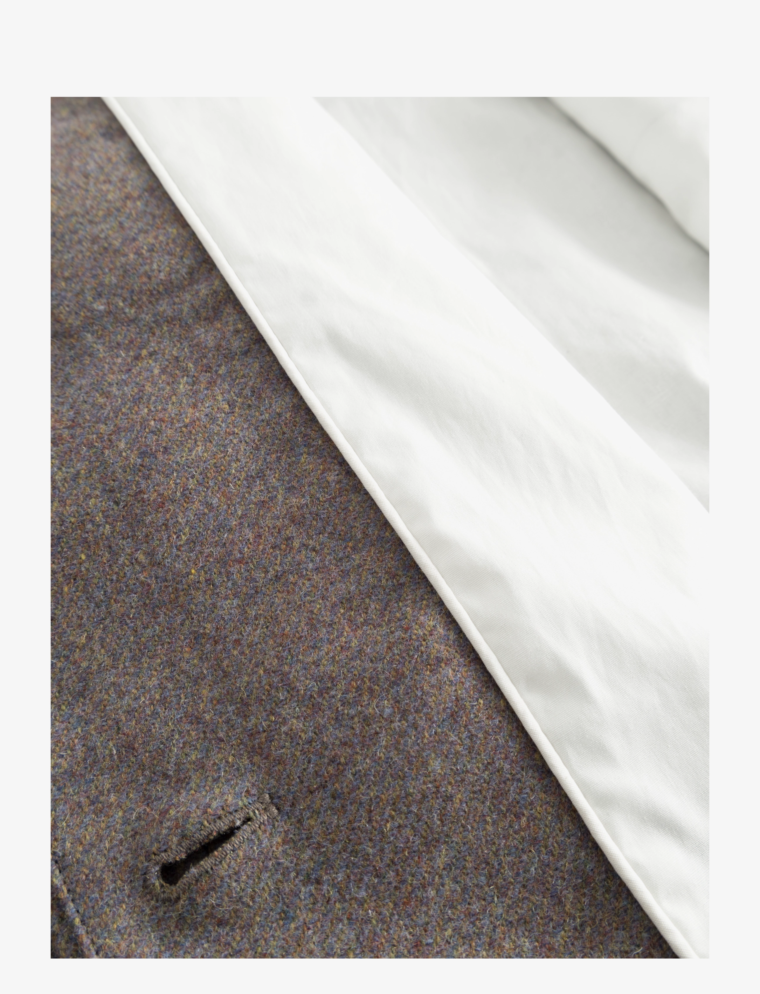 STUDIO FEDER - LUIS BLAZER - WOOL - festmode zu outlet-preisen - brown melange - 3
