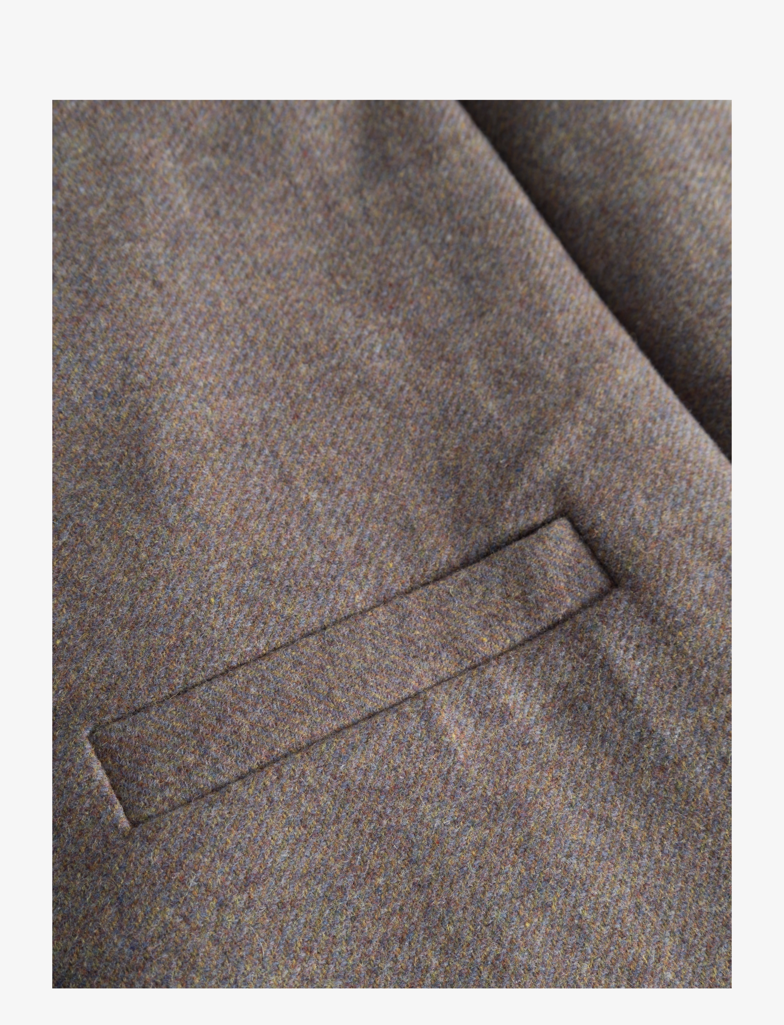STUDIO FEDER - LUIS BLAZER - WOOL - festmode zu outlet-preisen - brown melange - 4