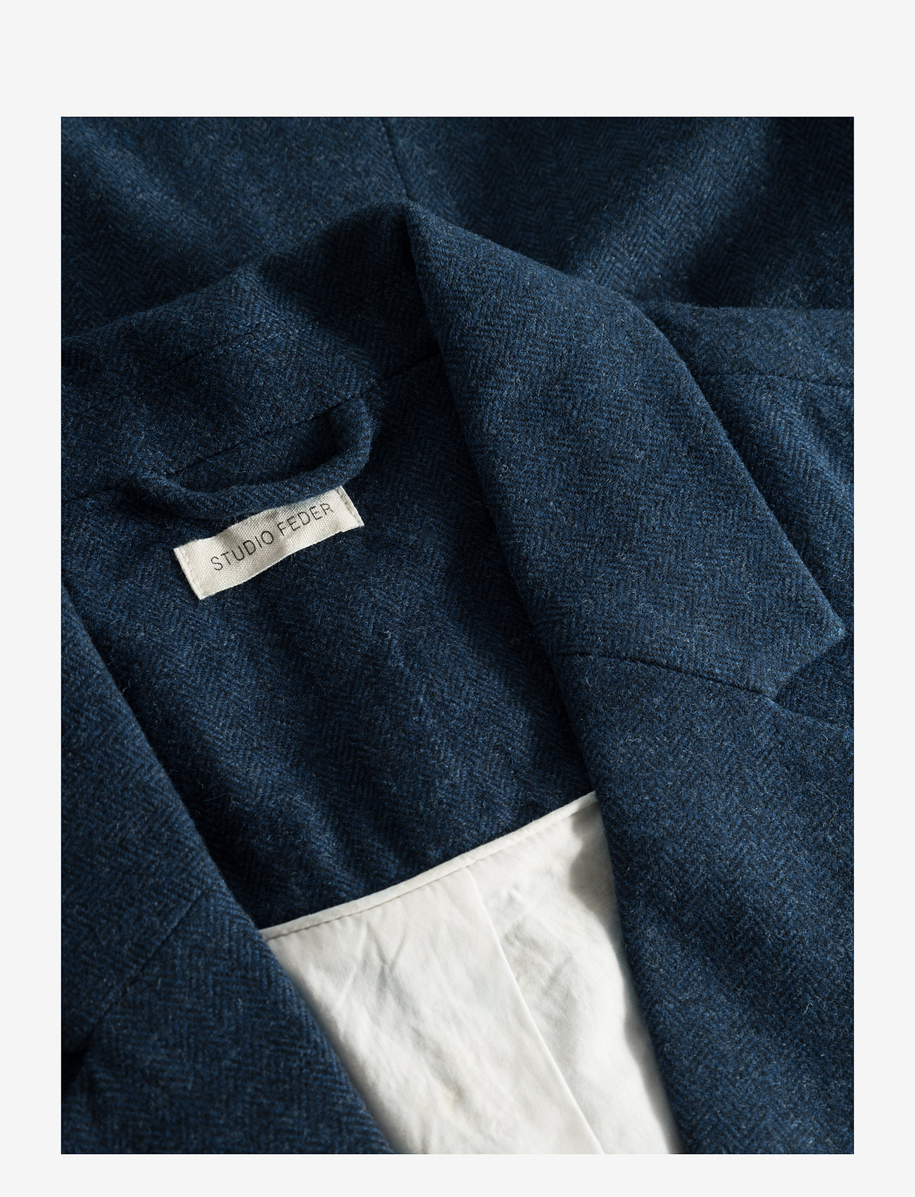 STUDIO FEDER - LUIS BLAZER - WOOL - enkelknäppta kavajer - navy - 5