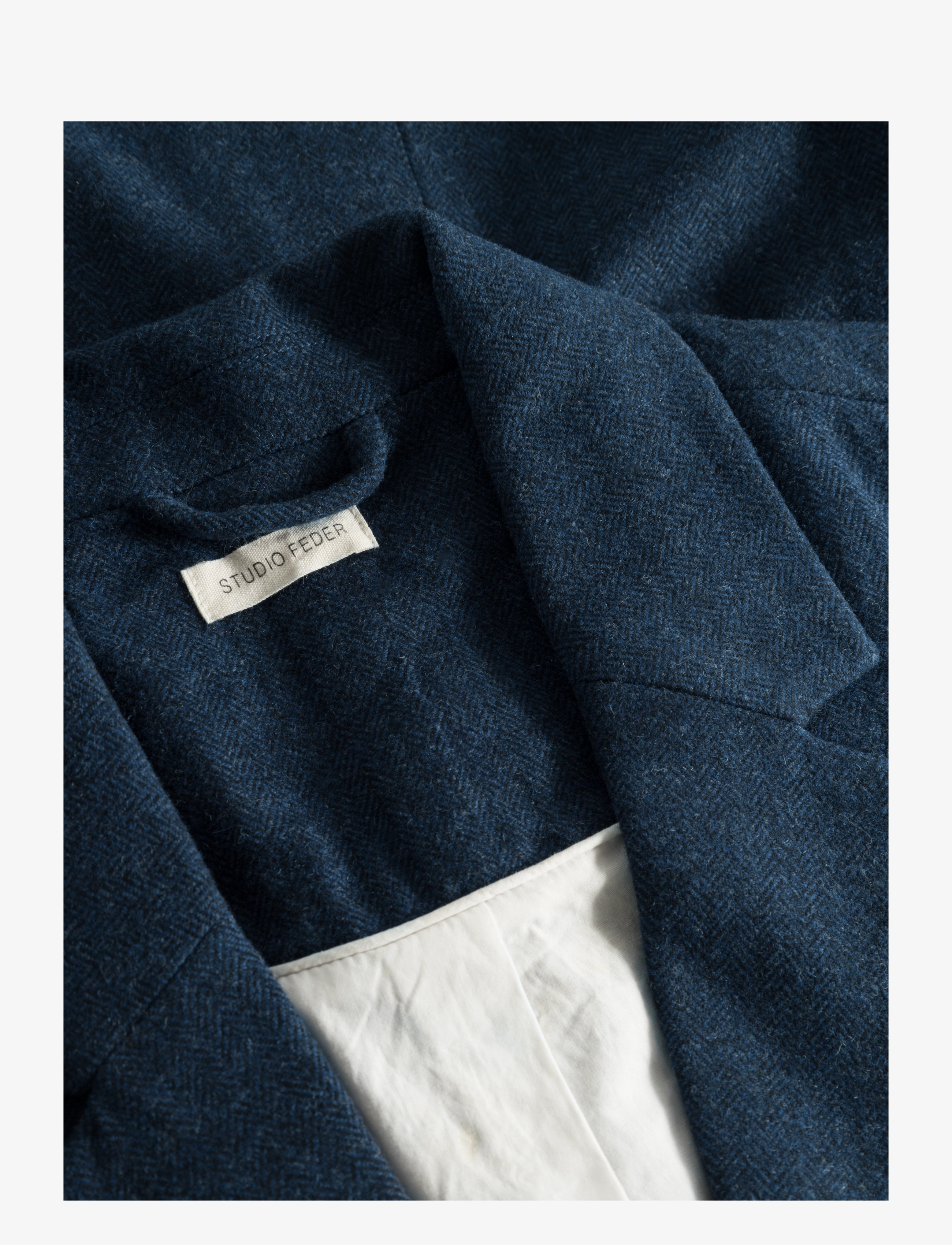 STUDIO FEDER - LUIS BLAZER - WOOL - festkläder till outletpriser - navy - 5