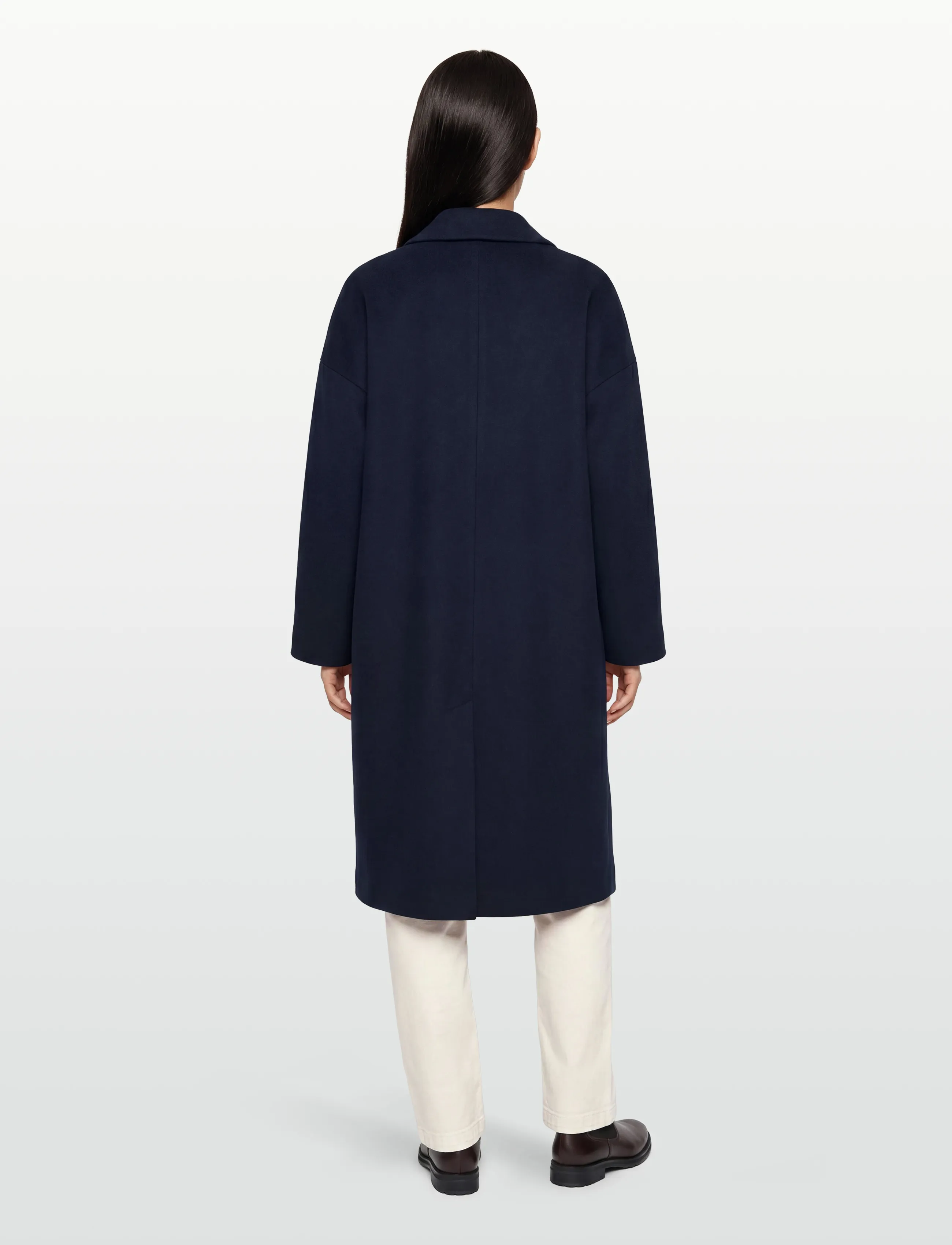STUDIO FEDER - FELIX COAT - WOOL - wintermäntel - navy - 4